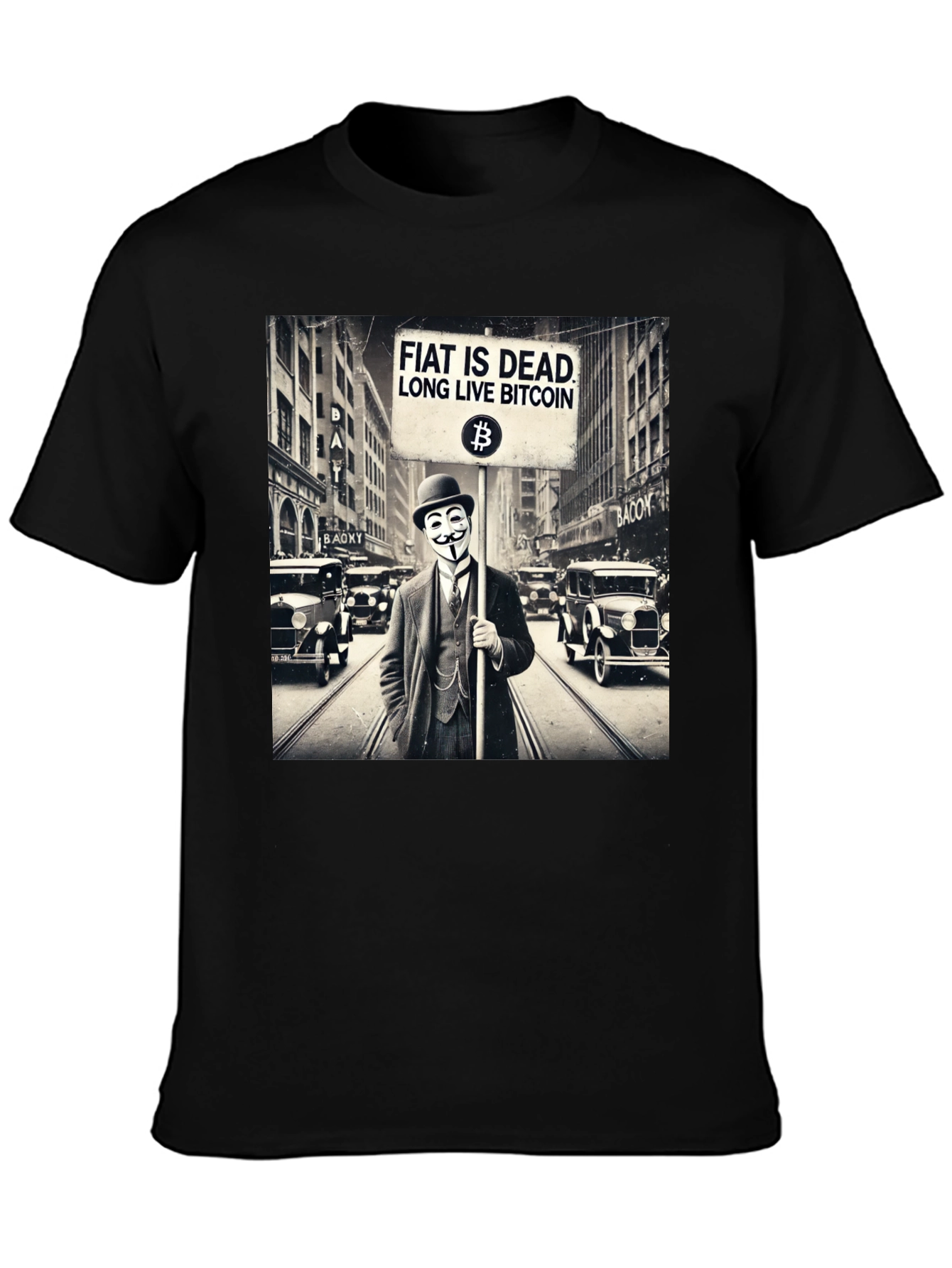 Fiat is Dead Bitcoin T-Shirt