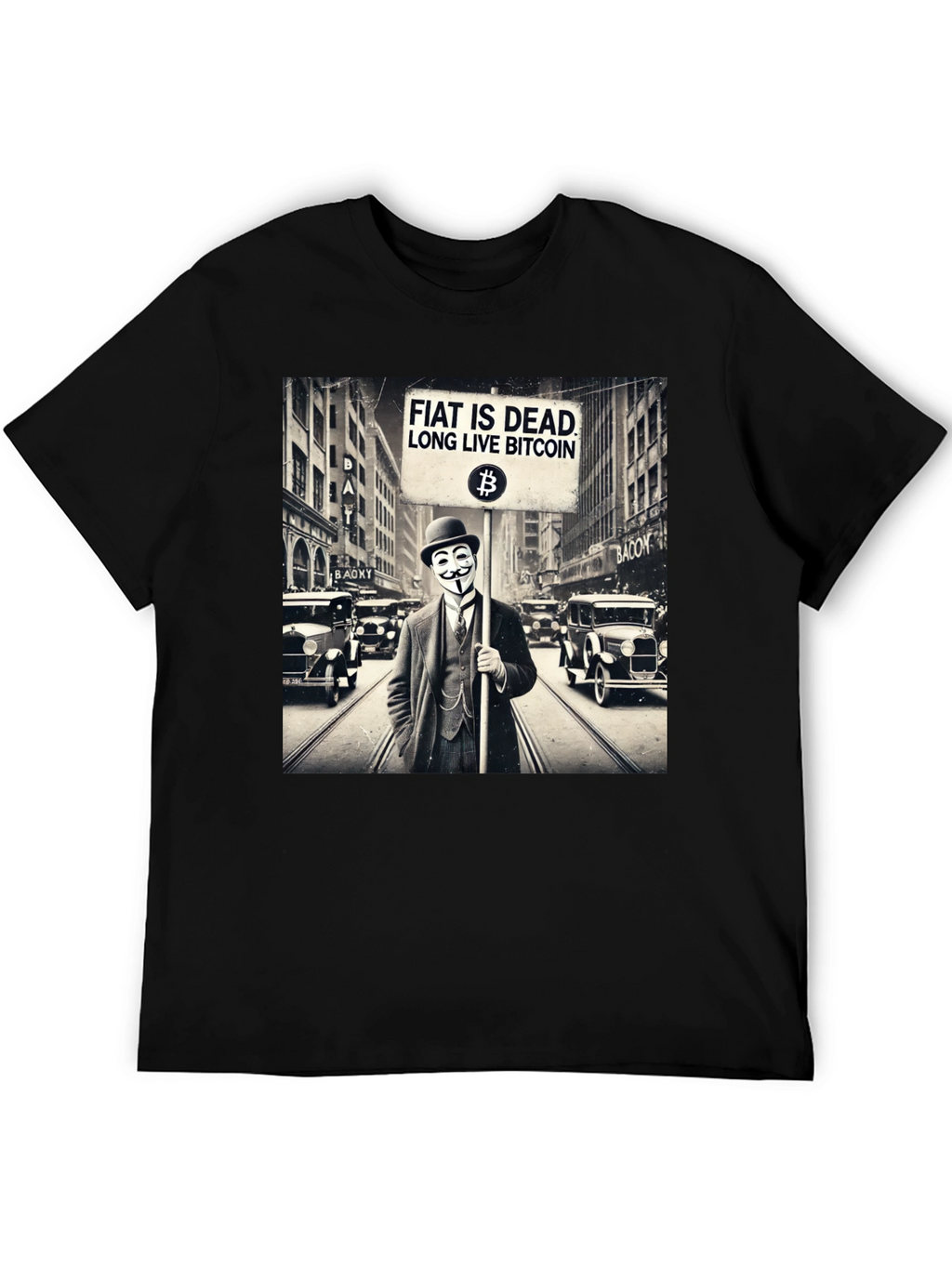 Fiat is Dead Bitcoin T-Shirt