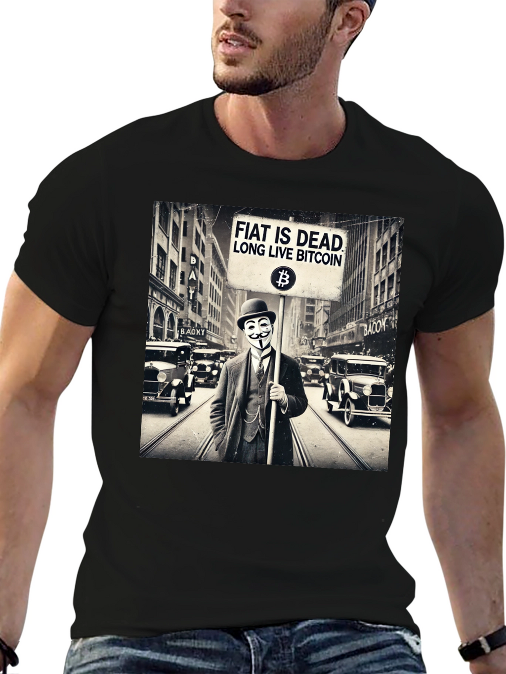 Fiat is Dead Bitcoin T-Shirt