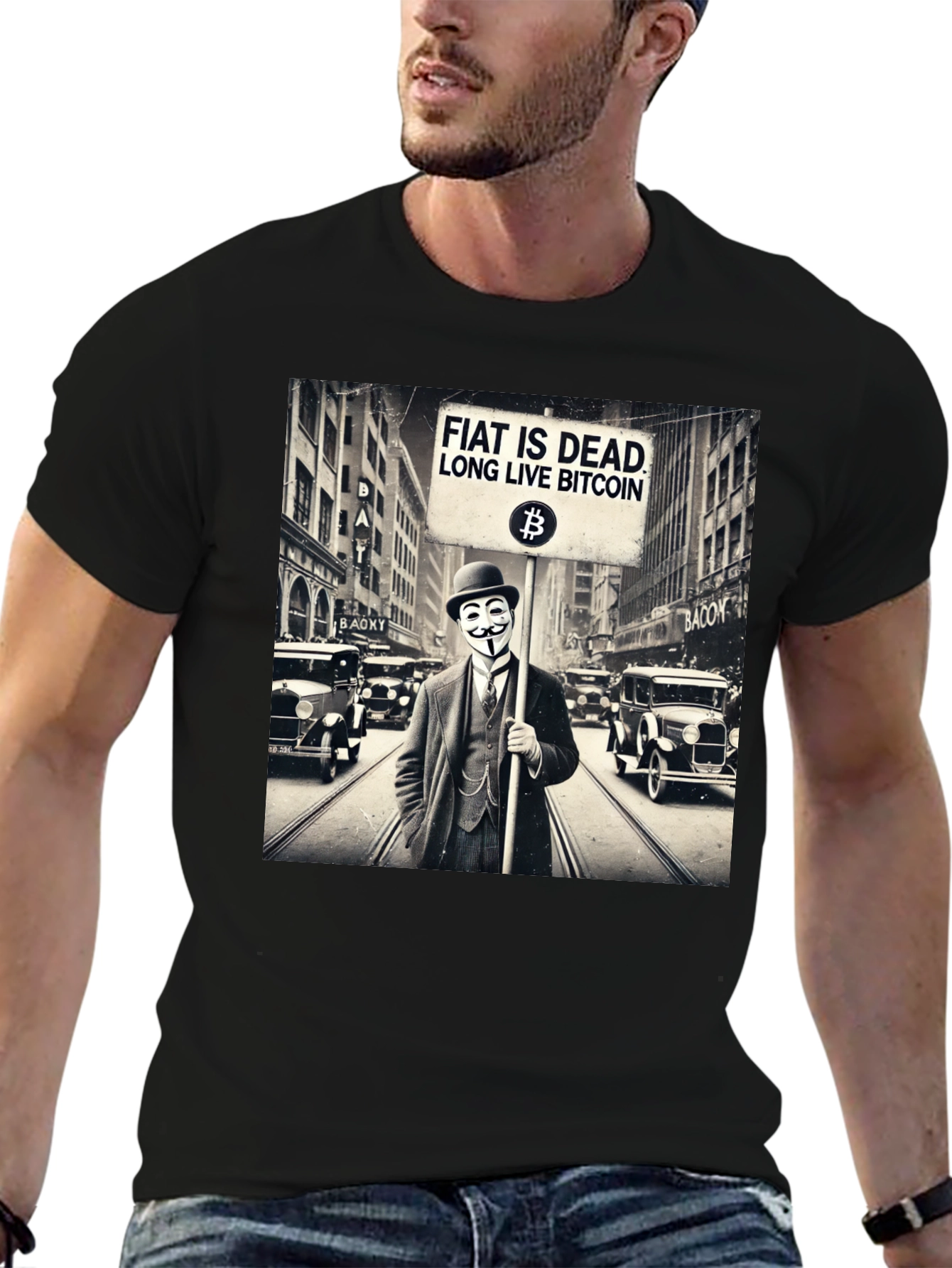Fiat is Dead Bitcoin T-Shirt