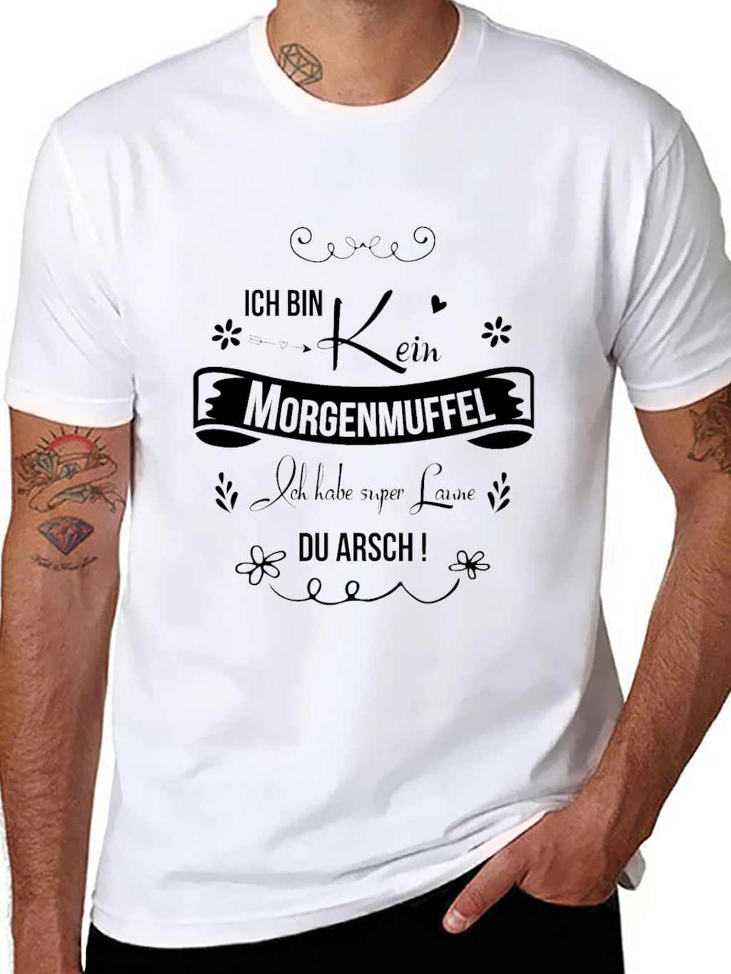 Ich Bin Kein Morgenmuffel T-Shirt