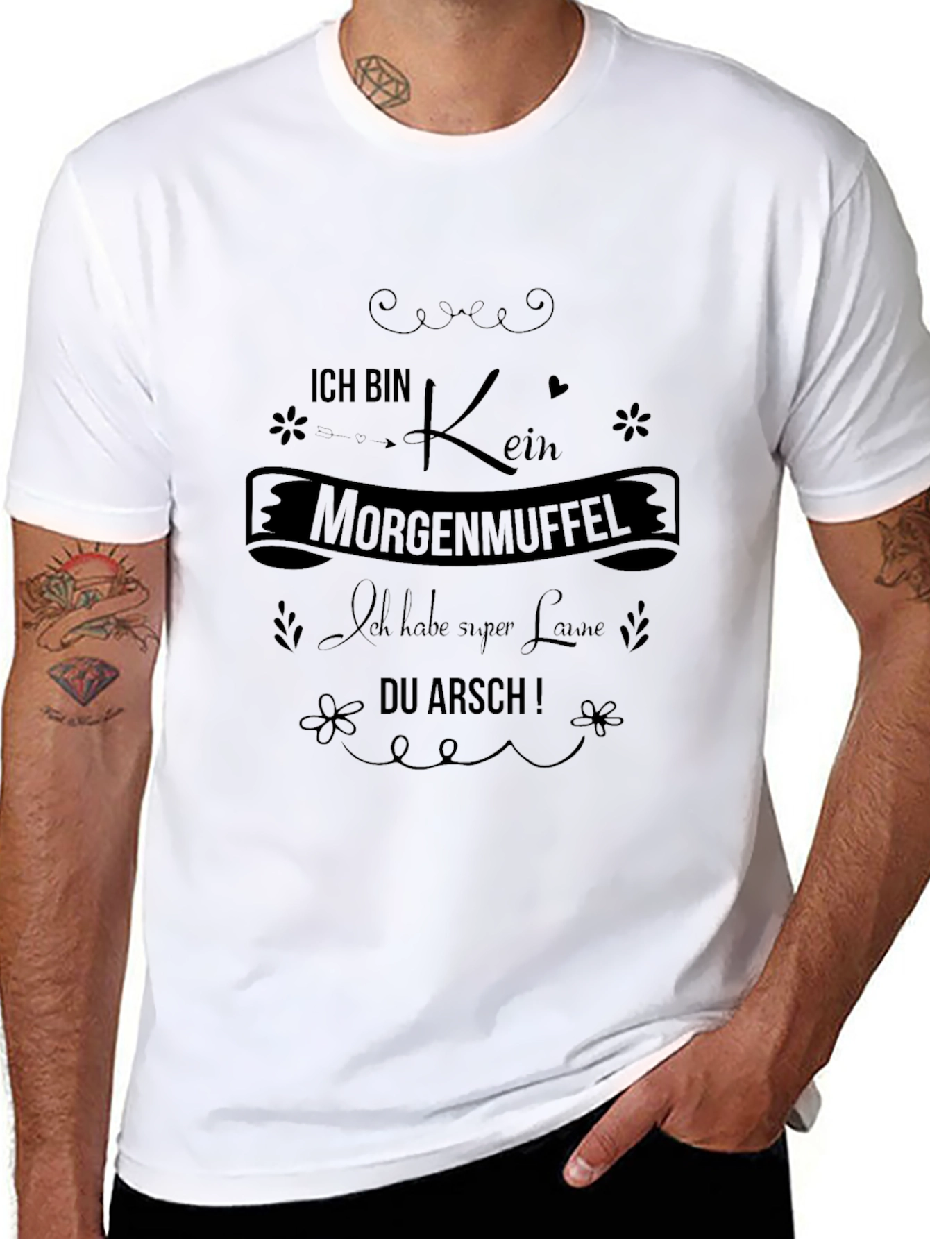 Ich Bin Kein Morgenmuffel T-Shirt