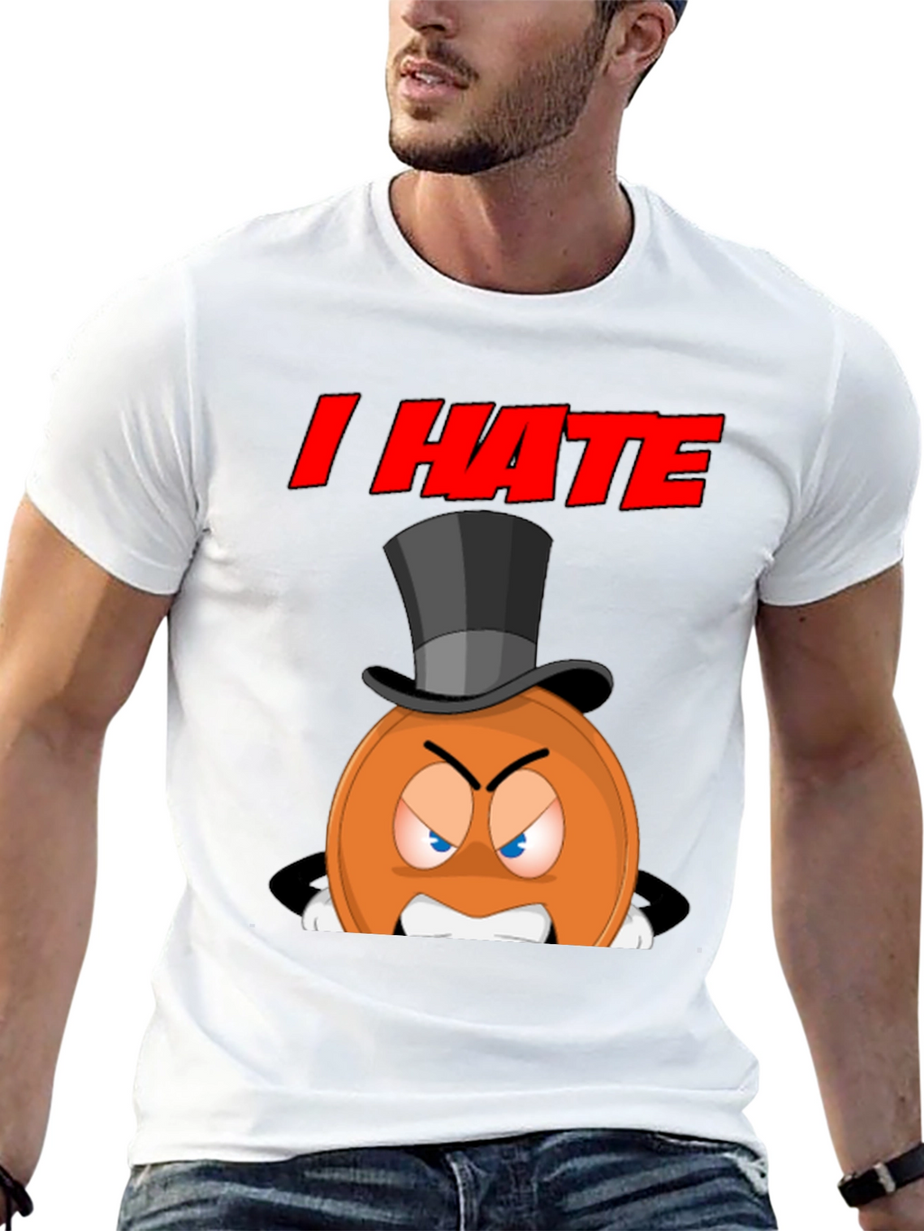 I Hate Pennywise Funny T-Shirt