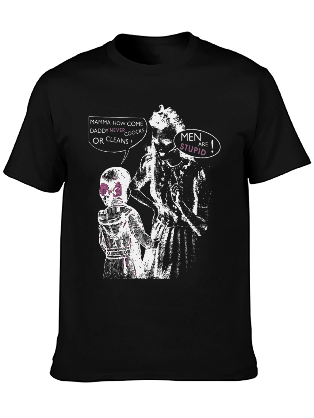Edgy Men Are Stupid Graphic Tee