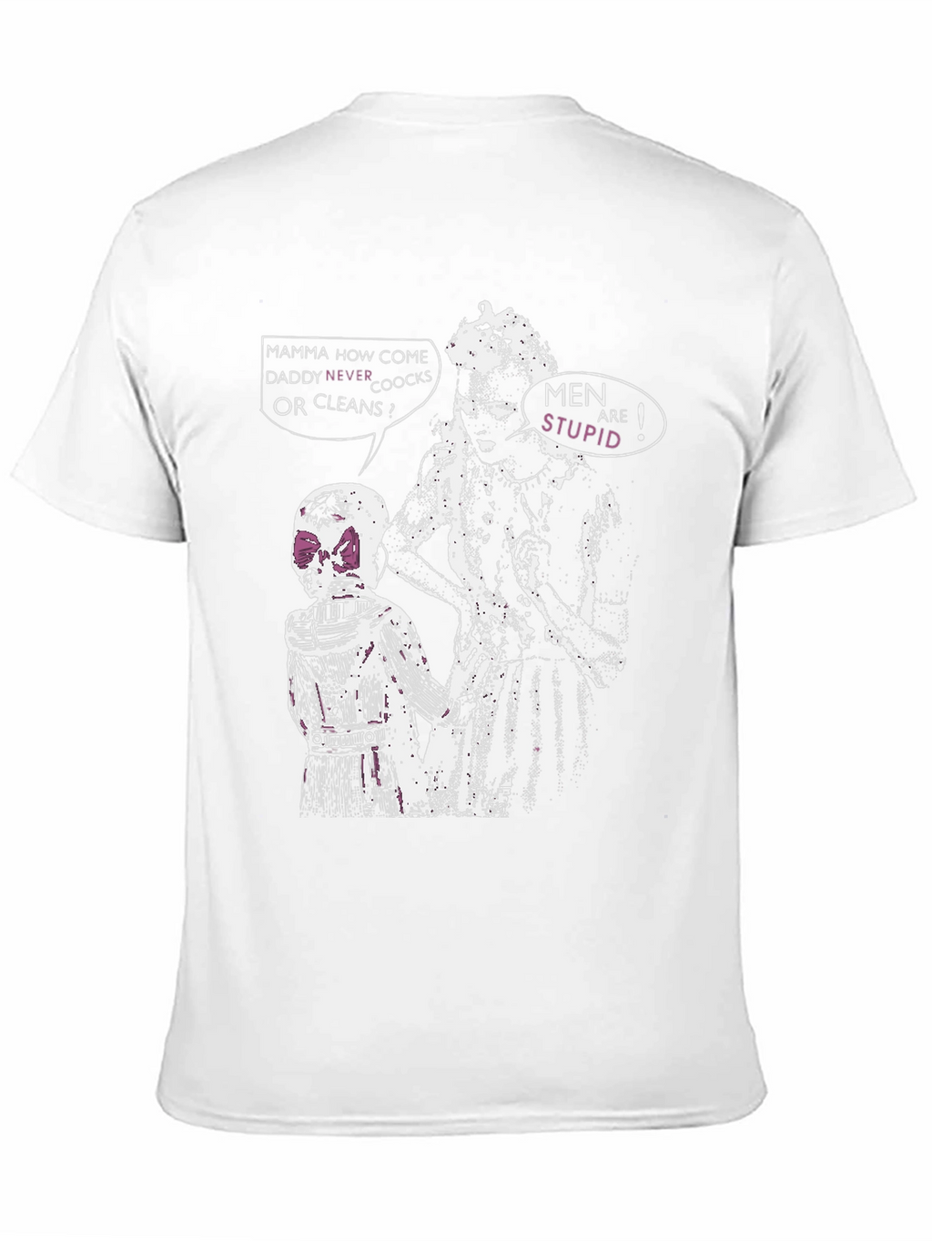 Edgy Men Are Stupid Graphic Tee