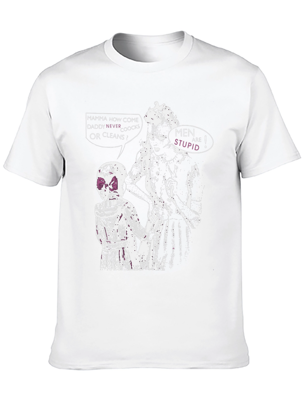 Edgy Men Are Stupid Graphic Tee
