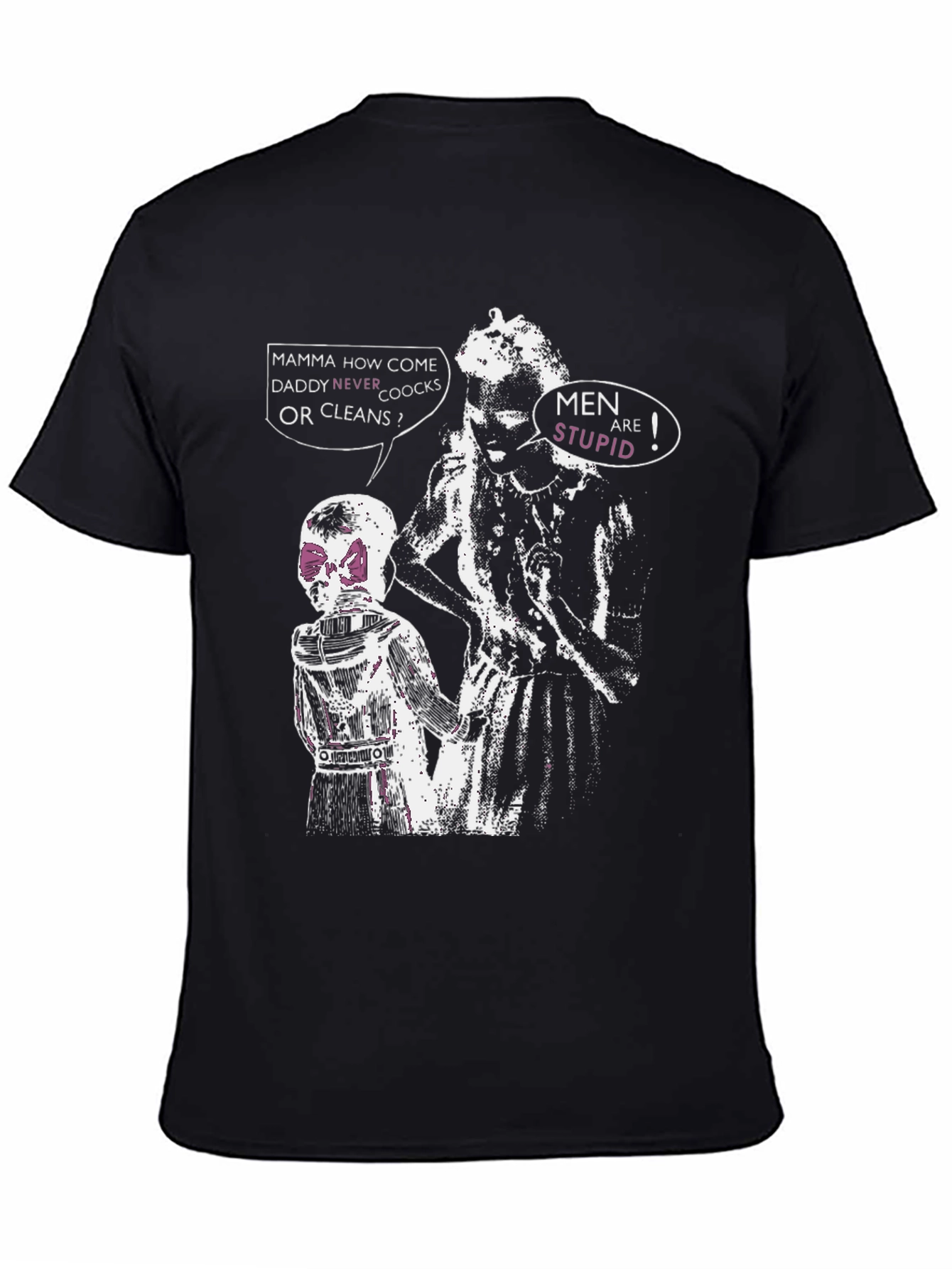 Edgy Men Are Stupid Graphic Tee