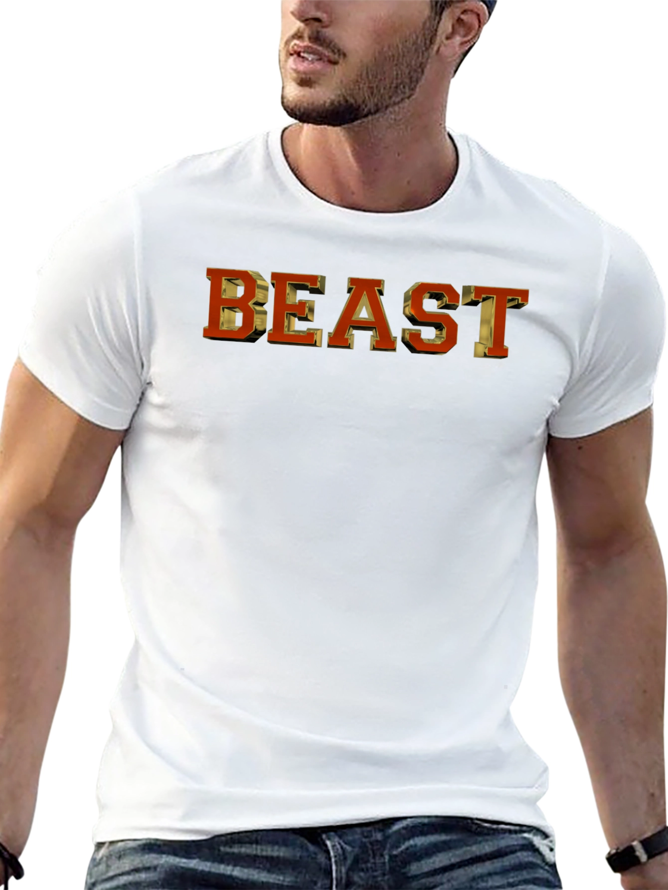 Beast Mode Graphic Tee - Mens Black T-Shirt
