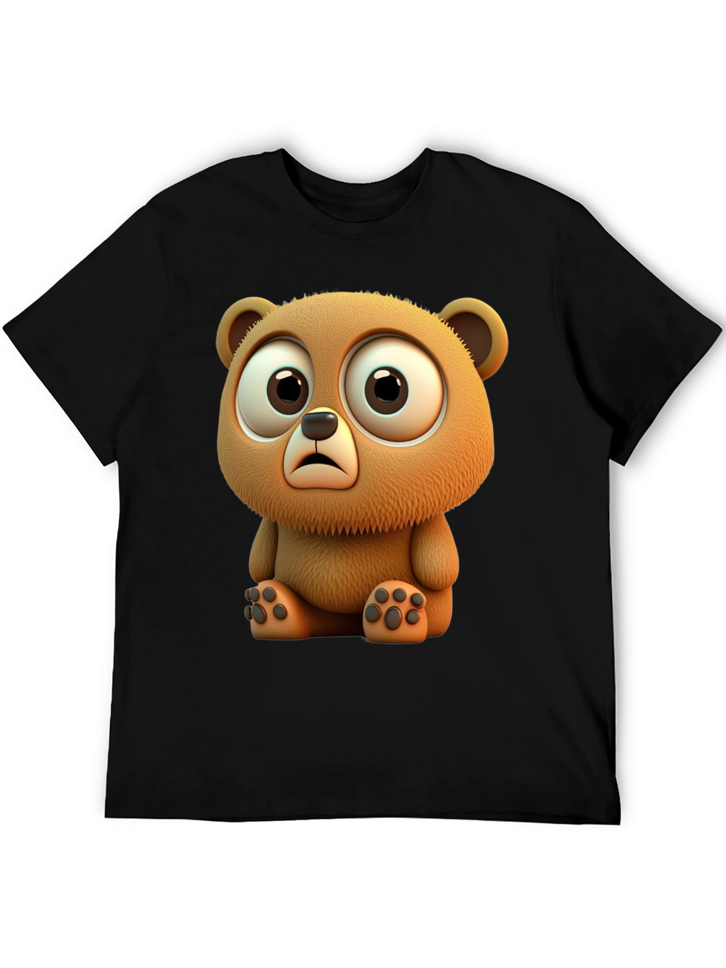 Cute Cartoon Bear Graphic Tee