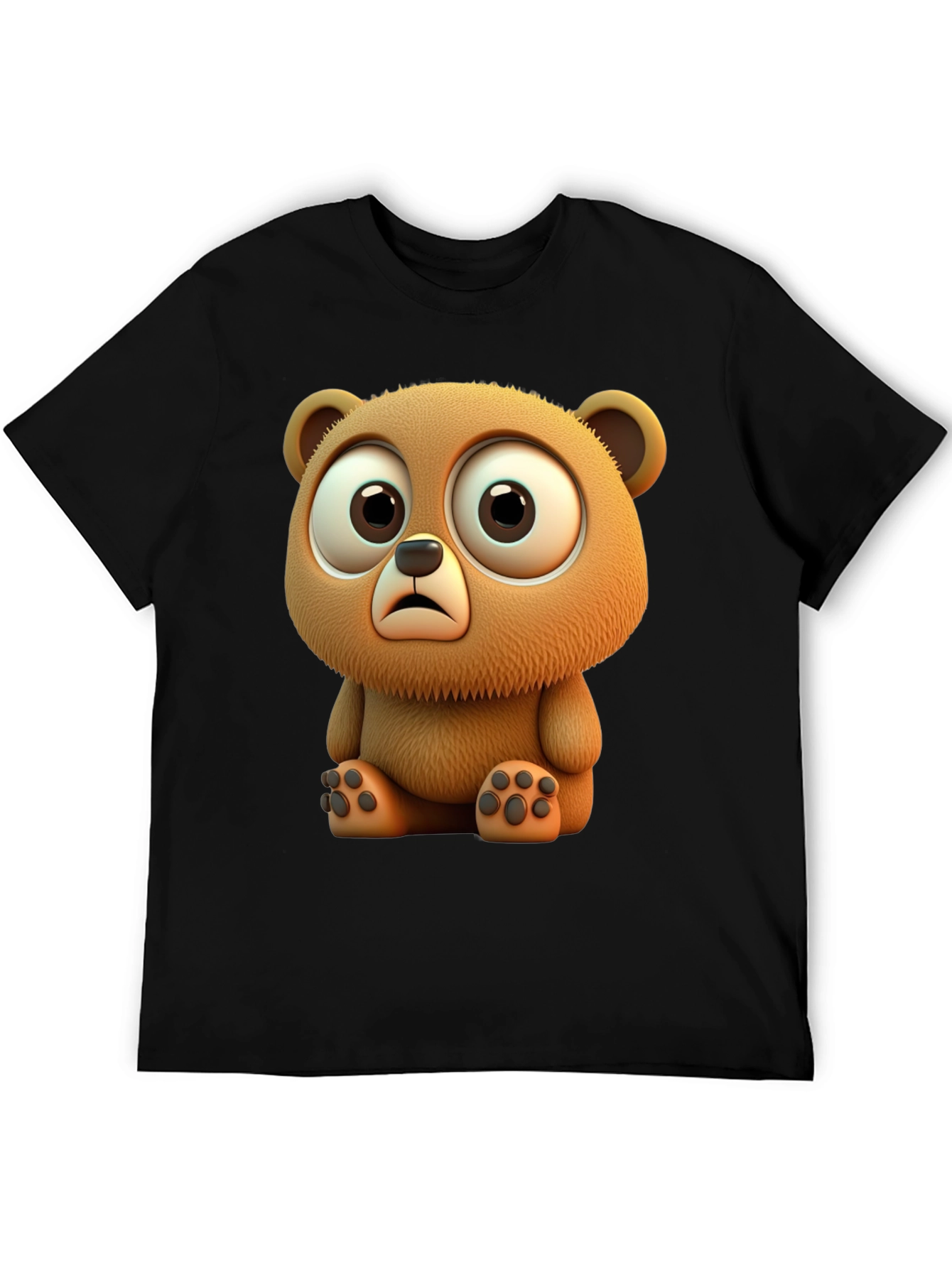 Cute Cartoon Bear Graphic Tee