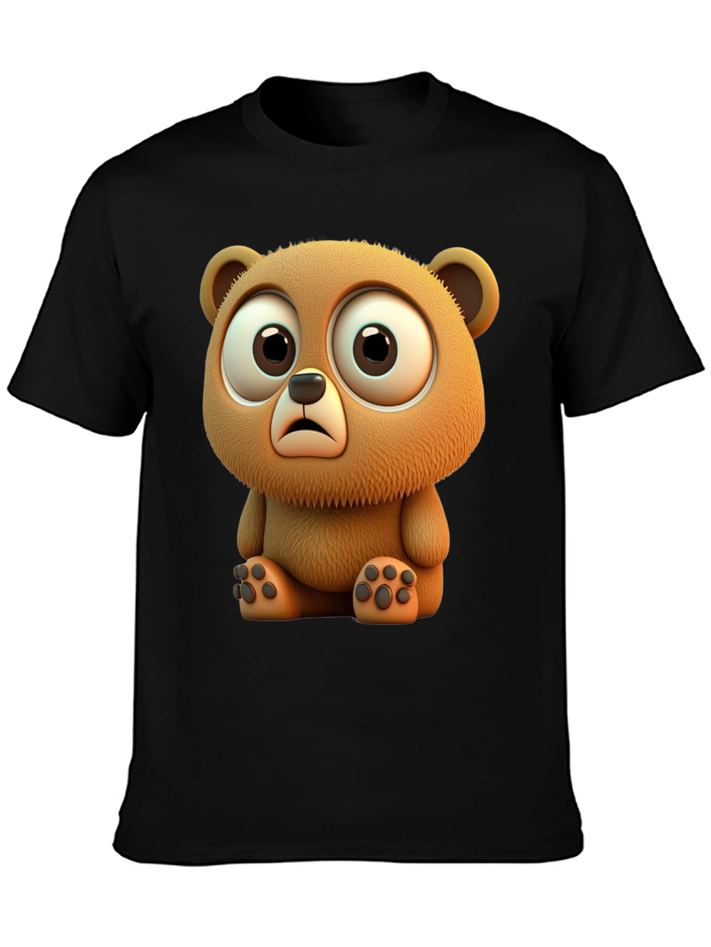 Cute Cartoon Bear Graphic Tee