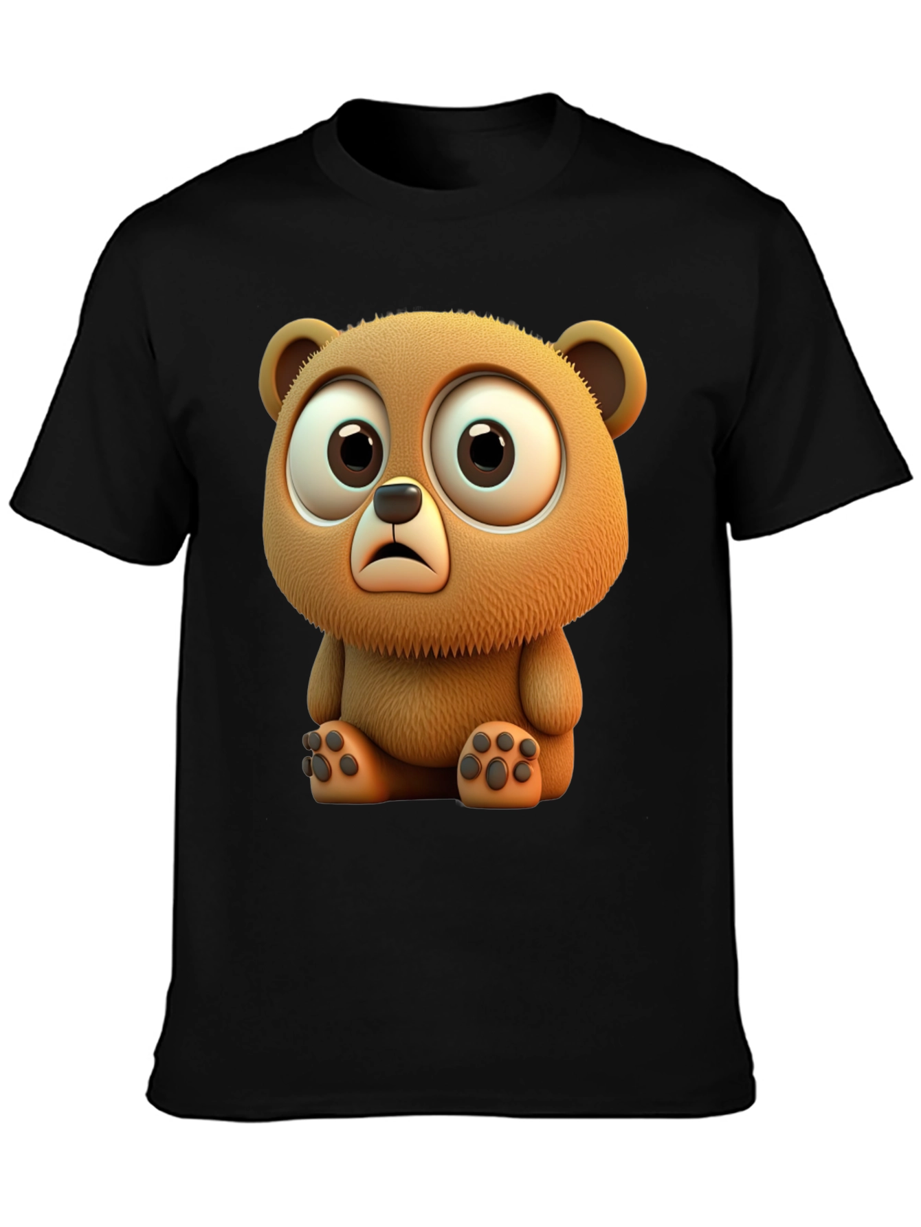 Cute Cartoon Bear Graphic Tee