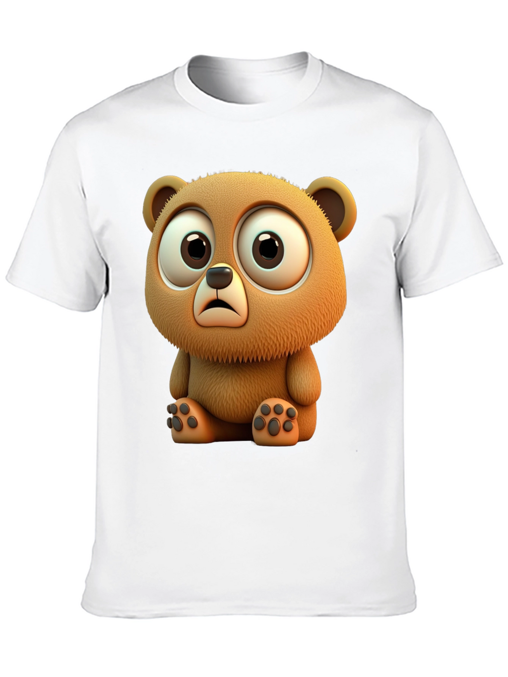 Cute Cartoon Bear Graphic Tee