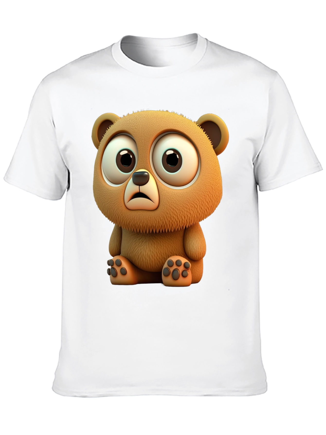 Cute Cartoon Bear Graphic Tee