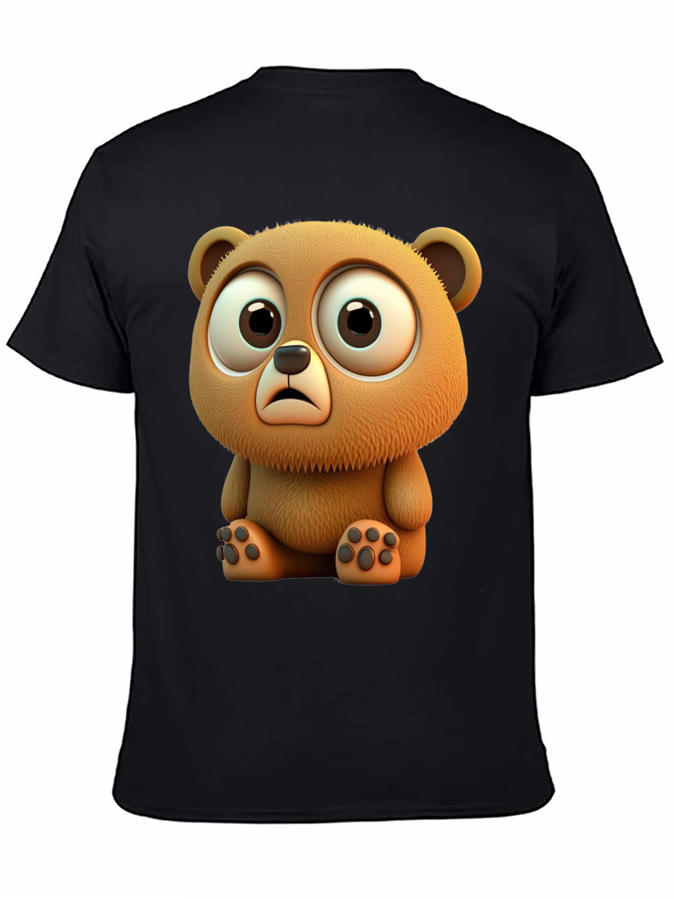 Cute Cartoon Bear Graphic Tee