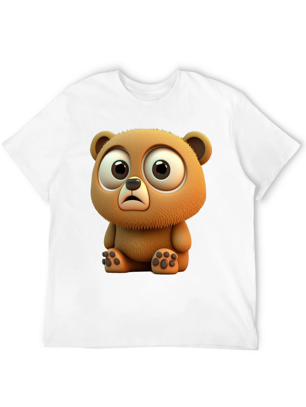 Cute Cartoon Bear Graphic Tee