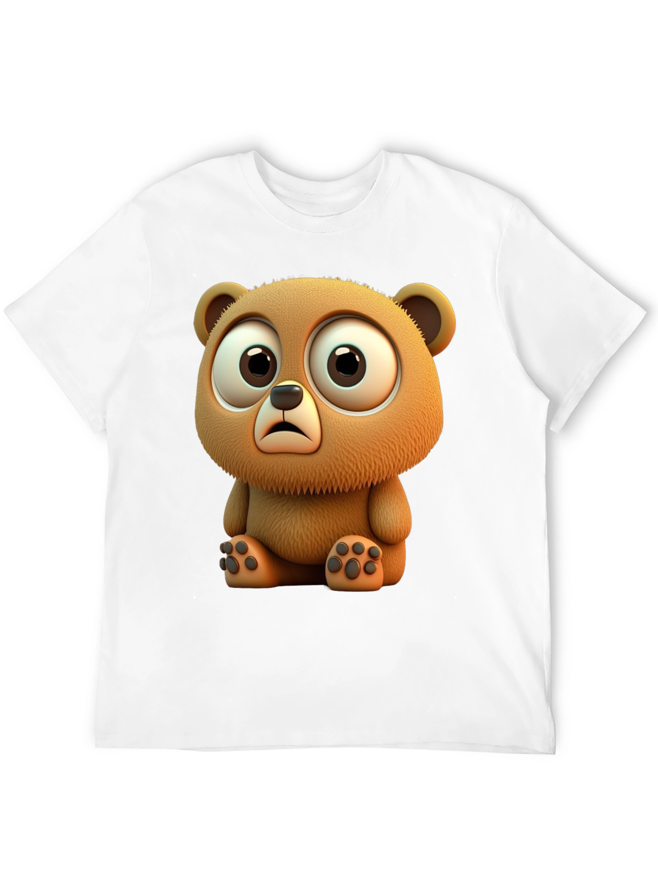 Cute Cartoon Bear Graphic Tee
