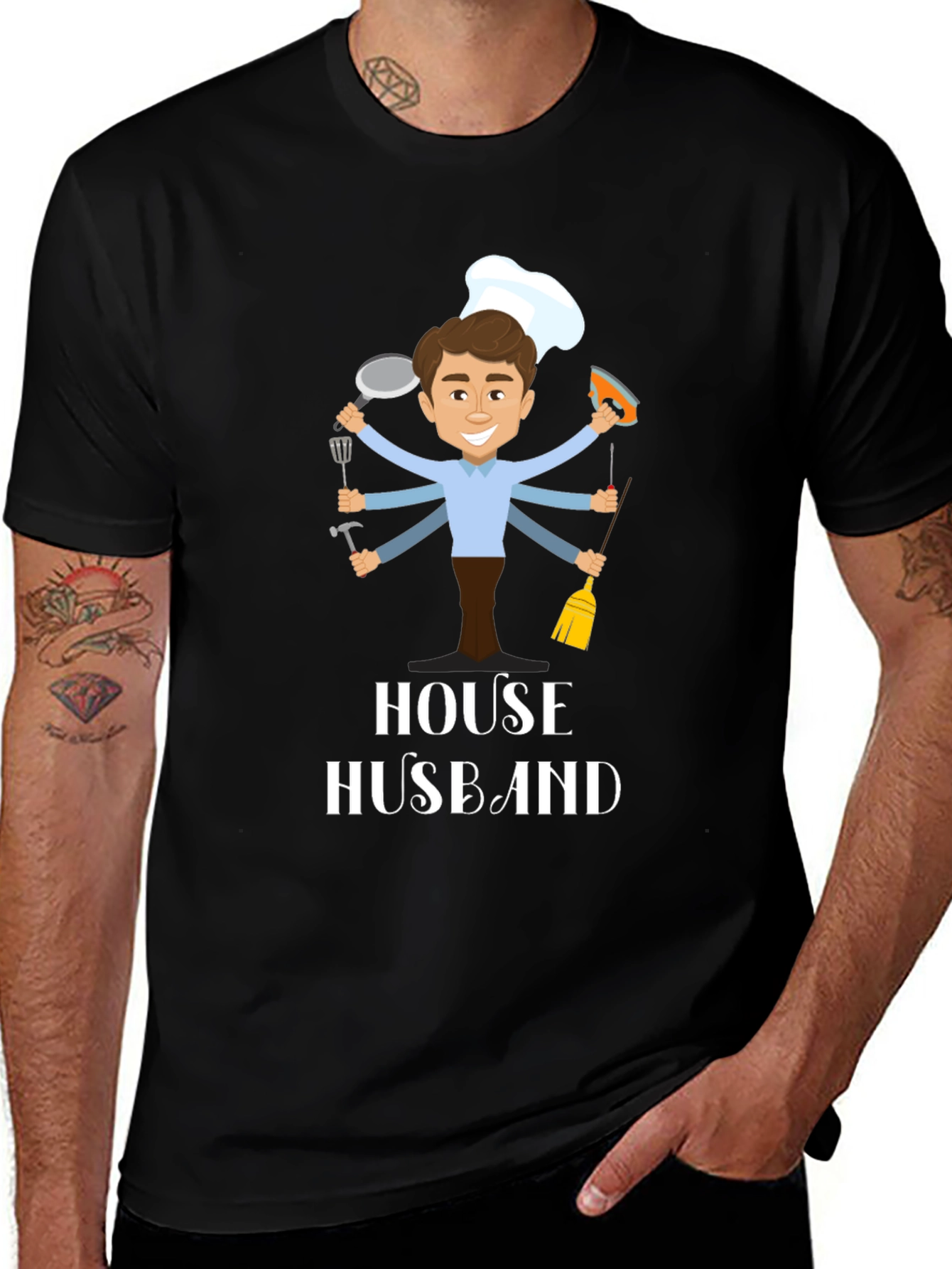 House Husband T-Shirt: Multi-Tasking Master!