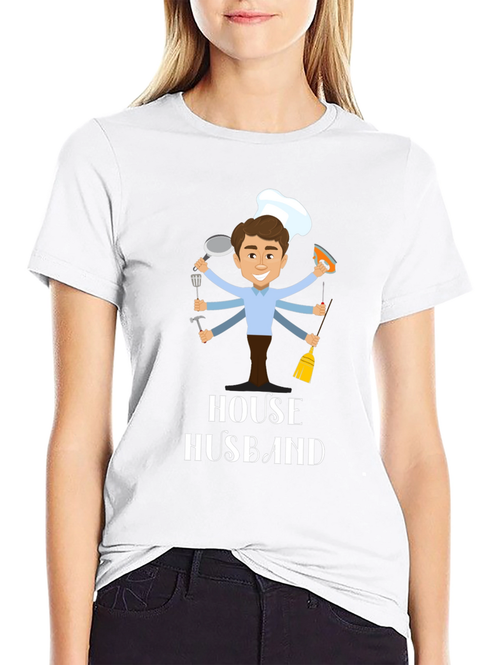 House Husband T-Shirt: Multi-Tasking Master!
