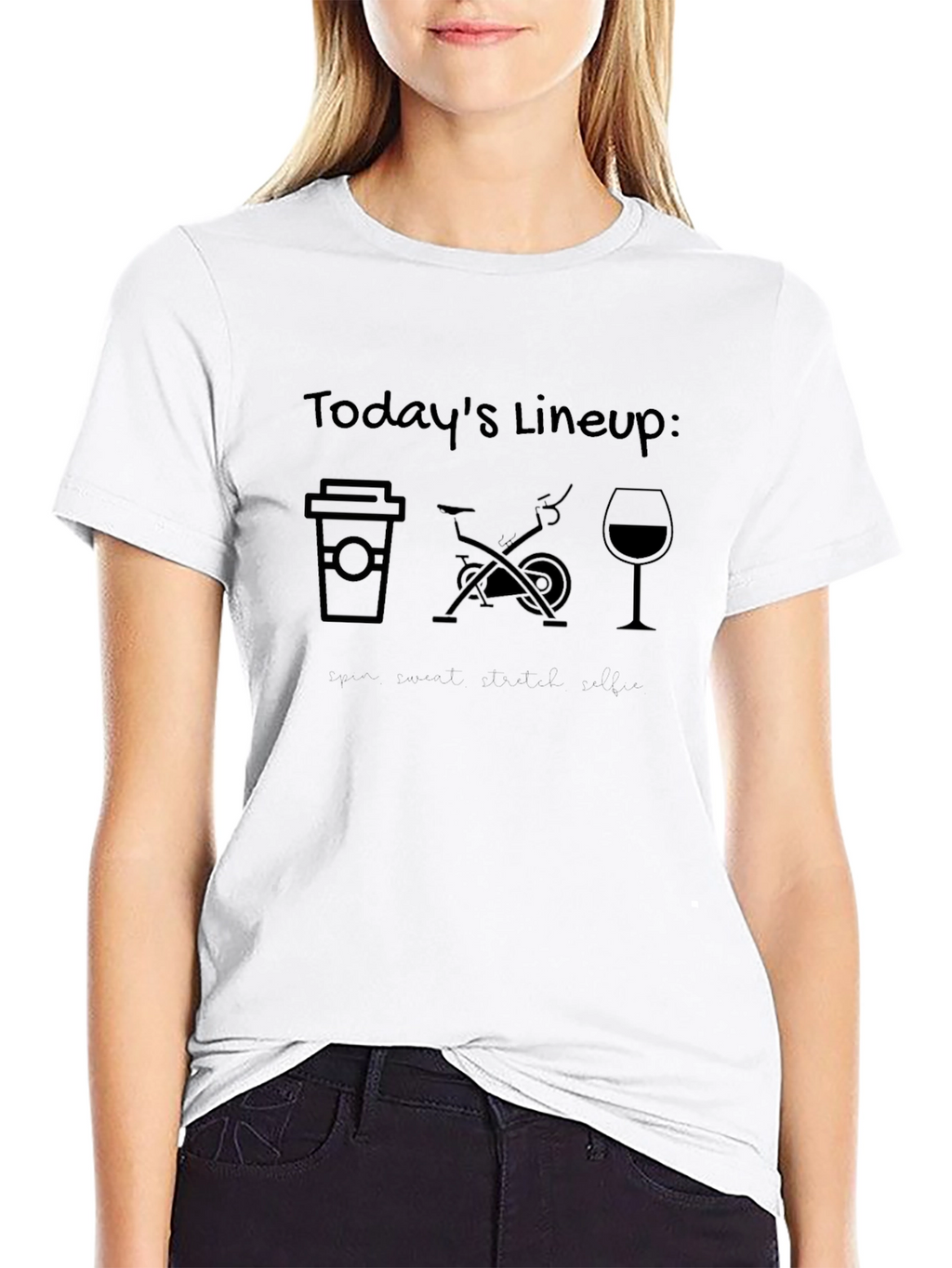 Todays Lineup T-Shirt - Coffee Spin Wine