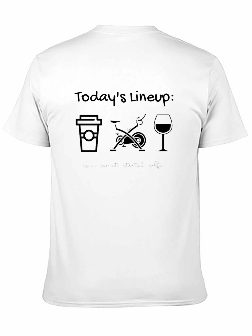 Todays Lineup T-Shirt - Coffee Spin Wine
