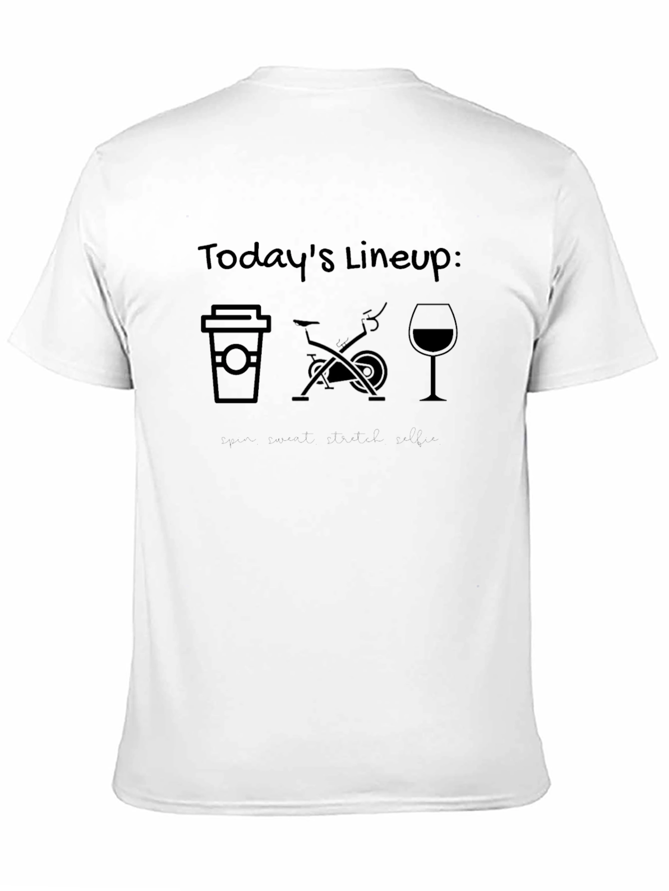 Todays Lineup T-Shirt - Coffee Spin Wine