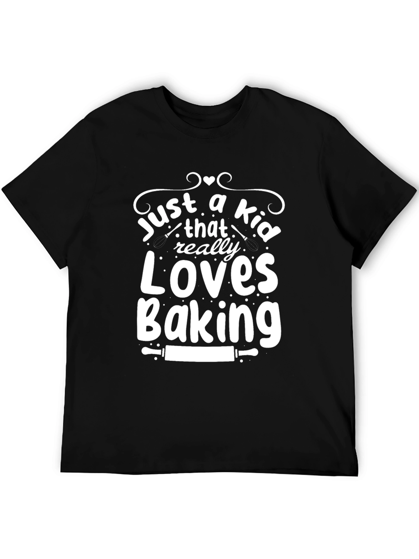 Just a Kid Who Loves Baking T-Shirt