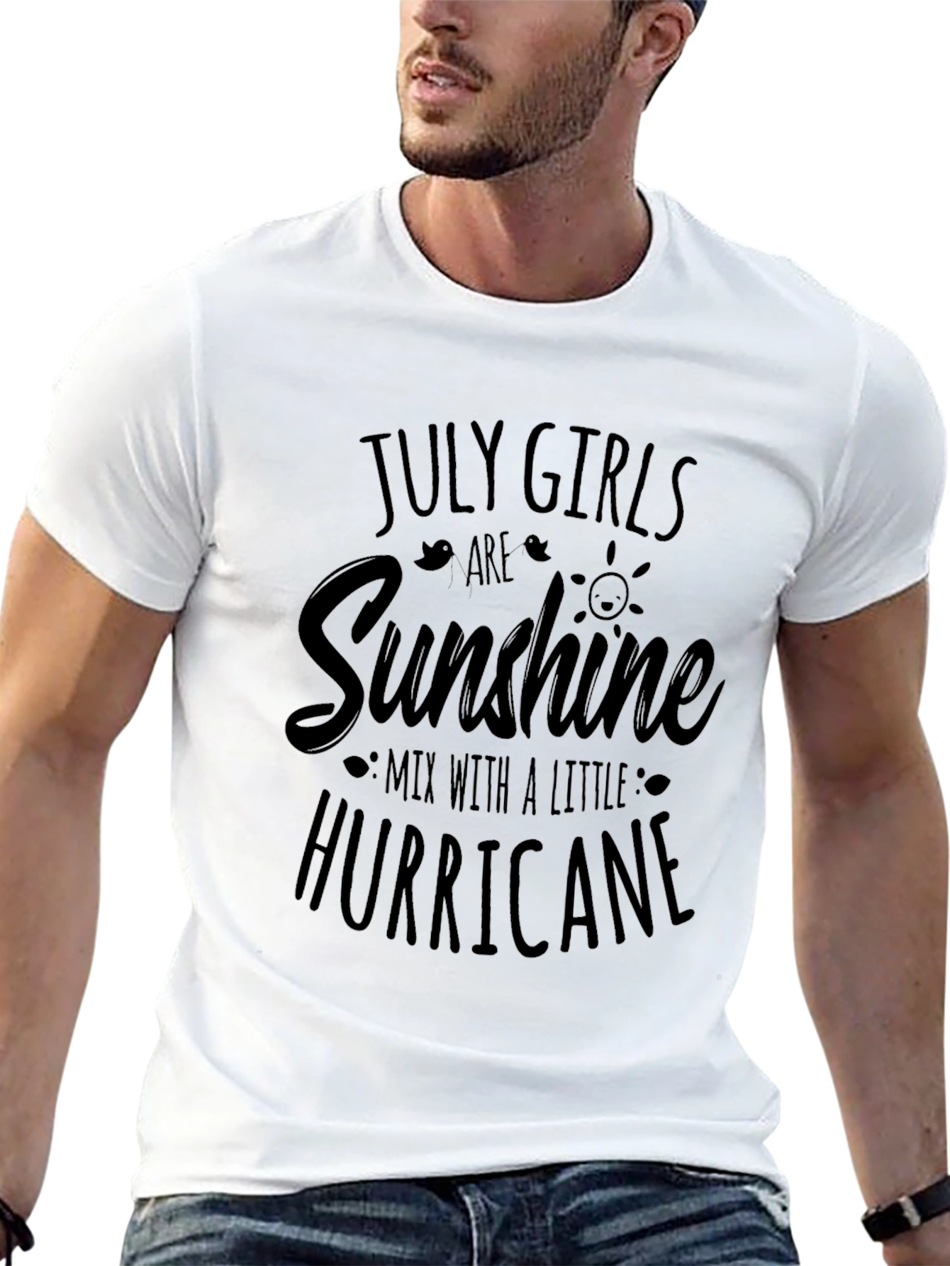 July Girls Sunshine Hurricane Graphic Tee