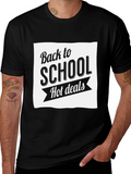 Back to School Hot Deals Black T-Shirt