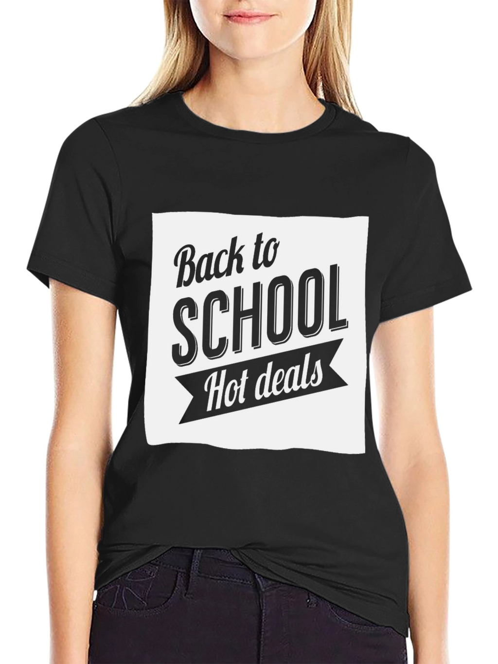 Back to School Hot Deals Black T-Shirt