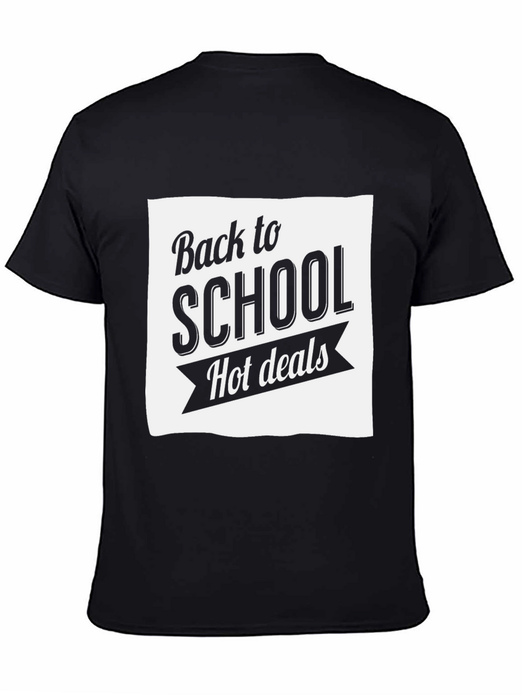 Back to School Hot Deals Black T-Shirt