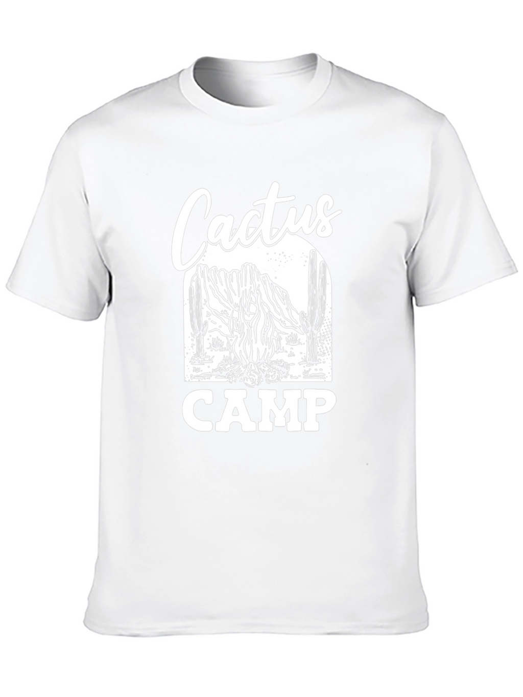 Cactus Camp Graphic Tee - Desert Adventure Style