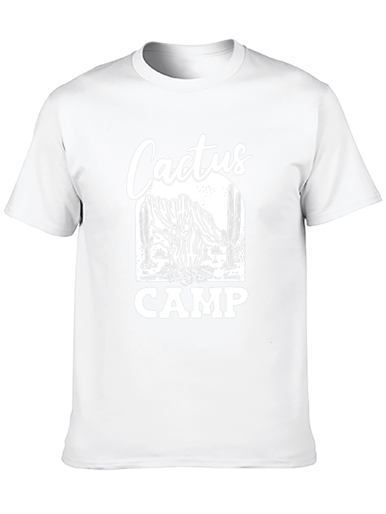 Cactus Camp Graphic Tee - Desert Adventure Style