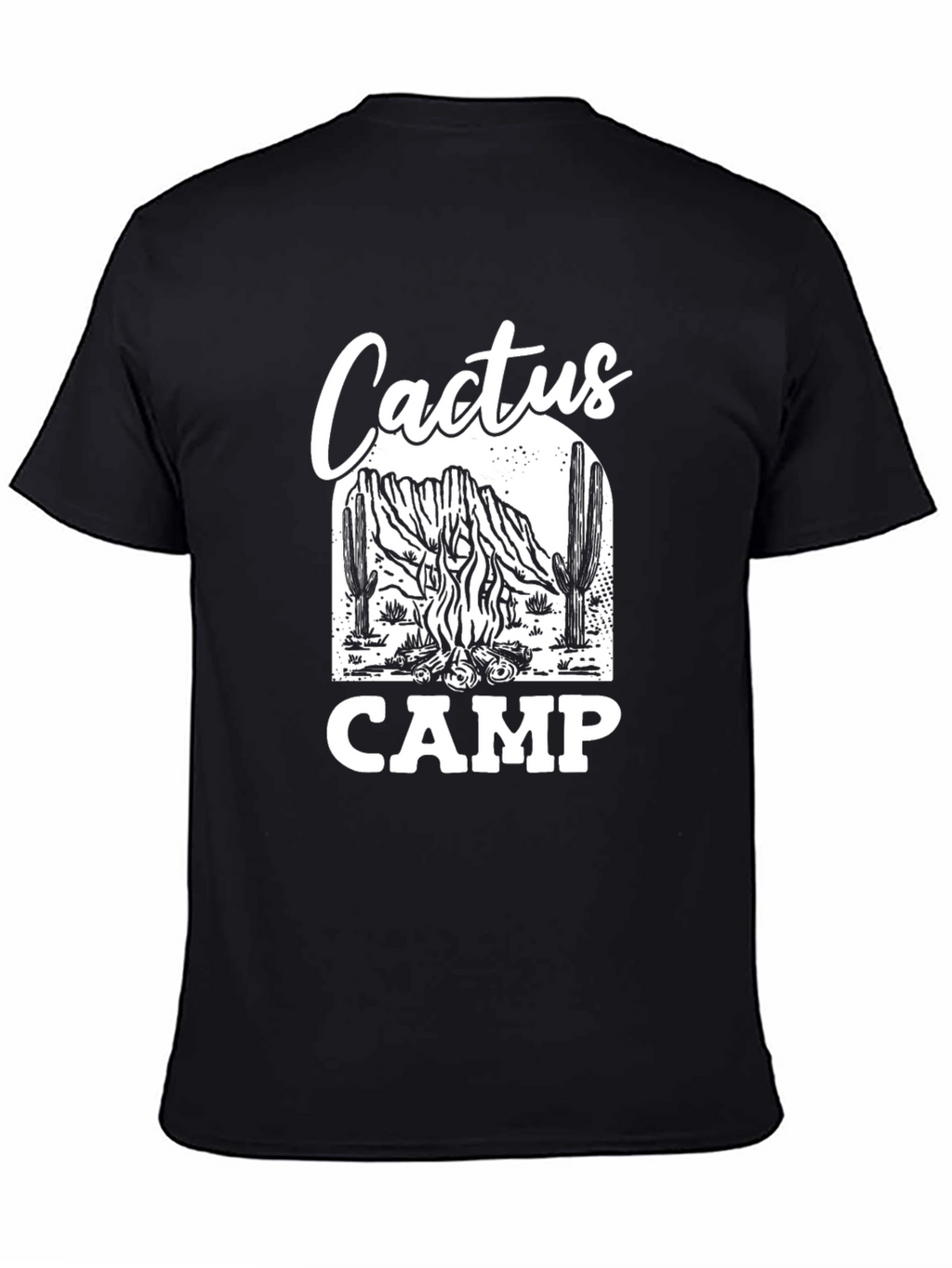 Cactus Camp Graphic Tee - Desert Adventure Style