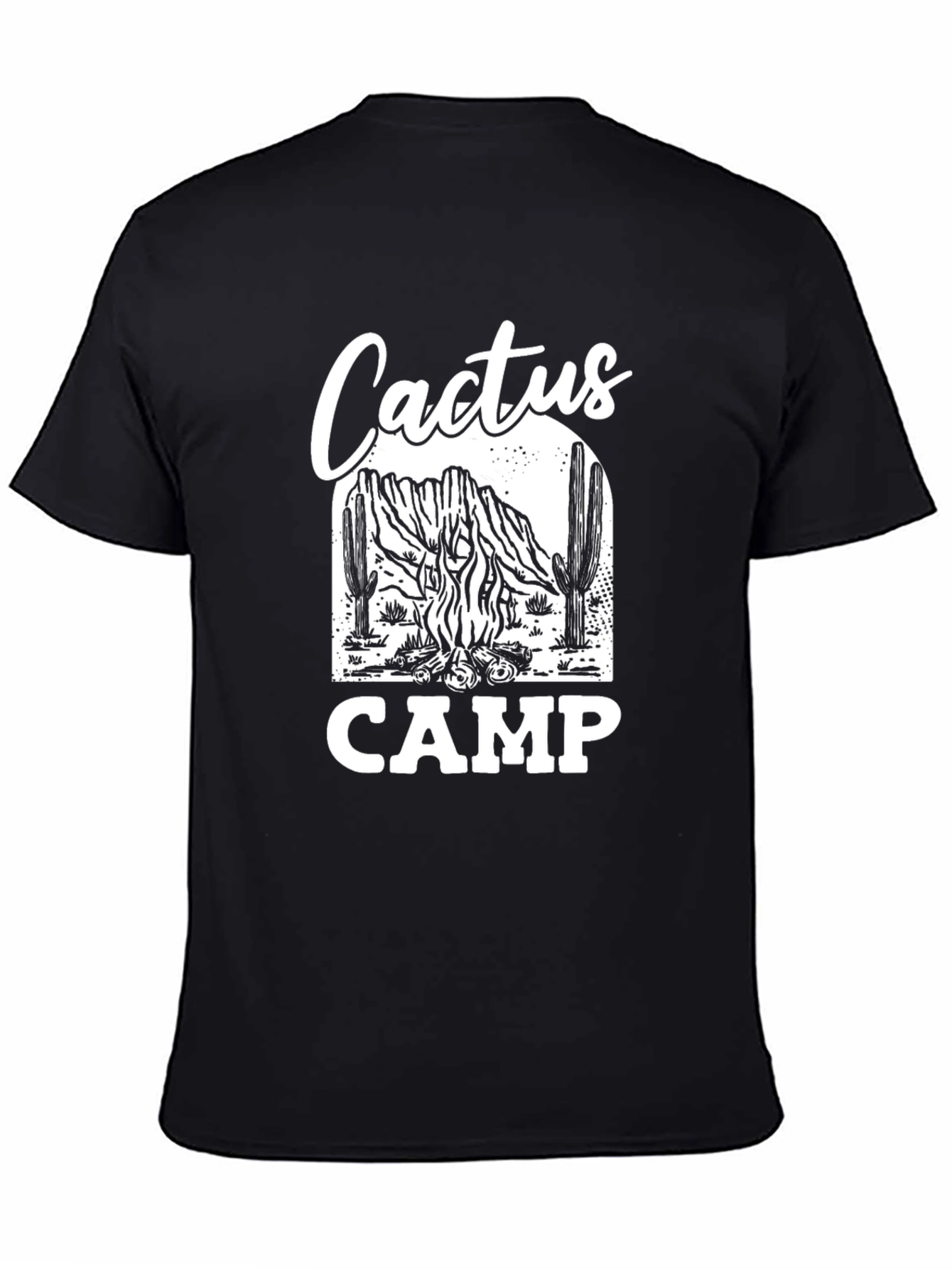 Cactus Camp Graphic Tee - Desert Adventure Style
