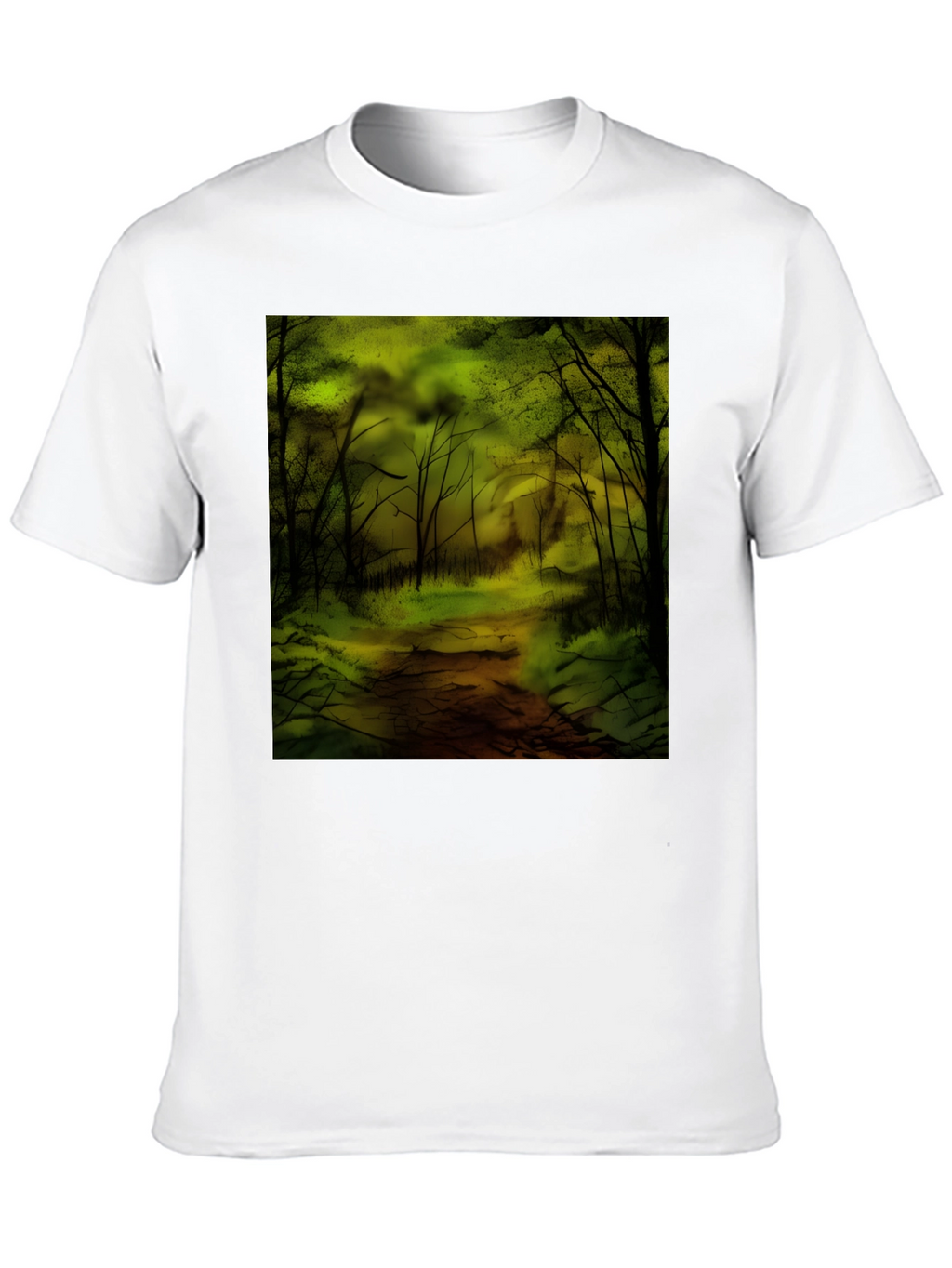 Forest Graphic T-Shirt - Black
