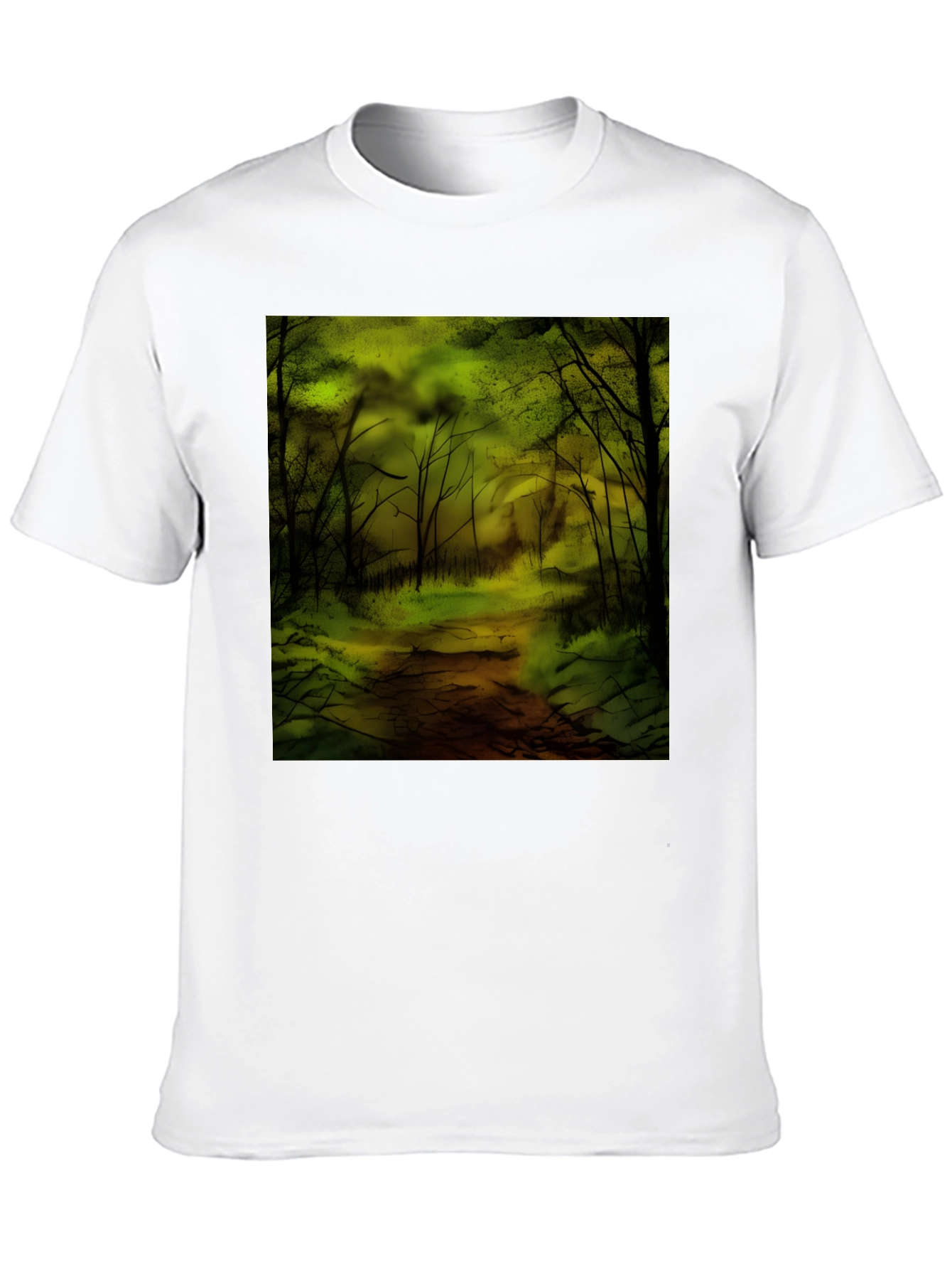Forest Graphic T-Shirt - Black