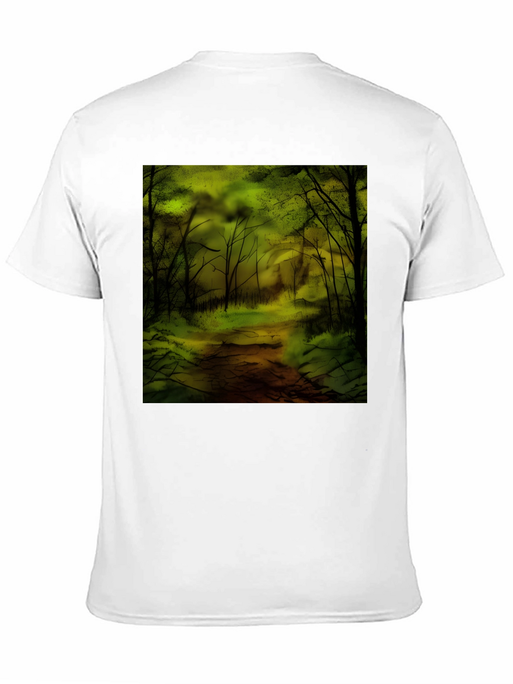Forest Graphic T-Shirt - Black
