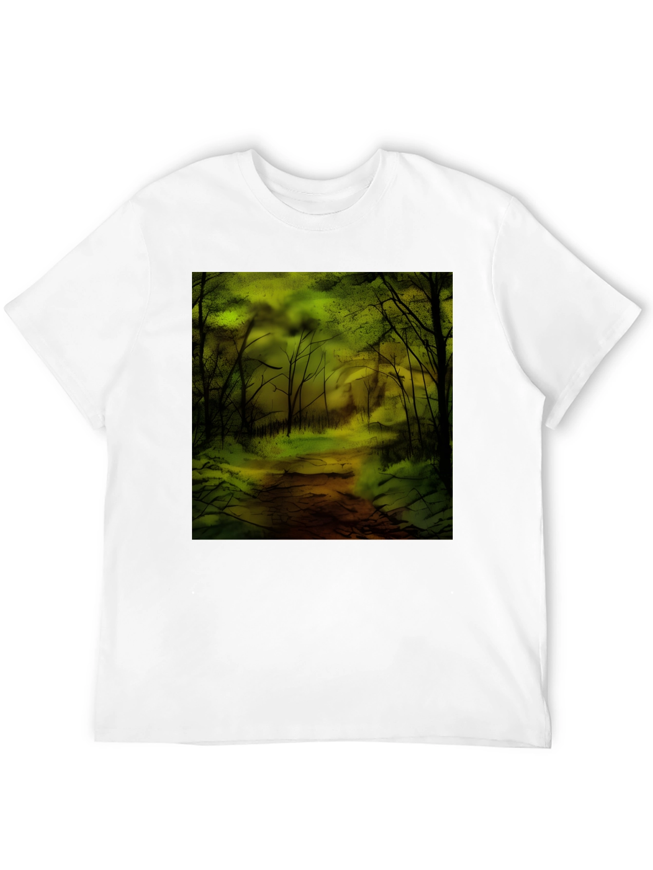Forest Graphic T-Shirt - Black