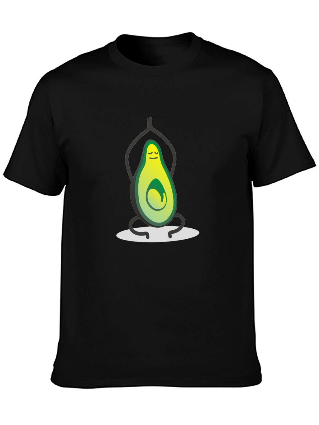 Zen Avocado T-Shirt - Funny Yoga Meditation Tee