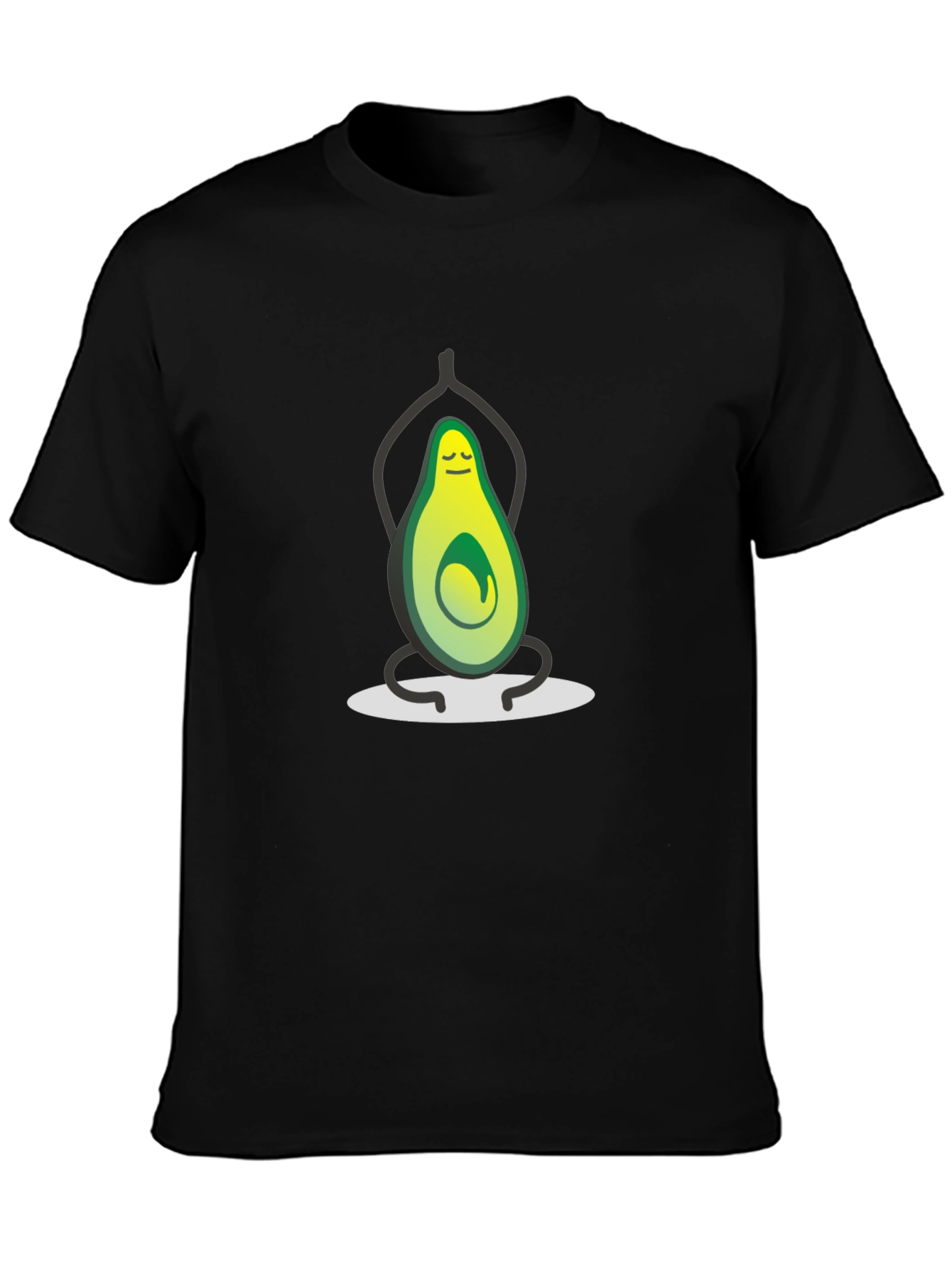 Zen Avocado T-Shirt - Funny Yoga Meditation Tee