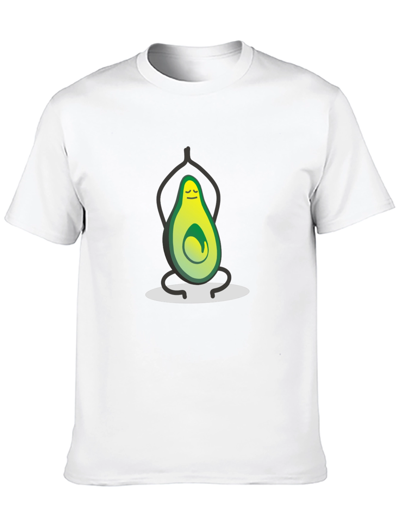 Zen Avocado T-Shirt - Funny Yoga Meditation Tee