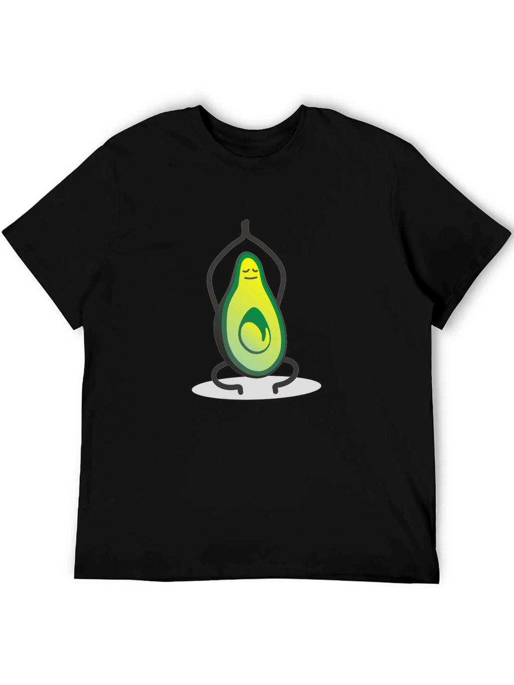 Zen Avocado T-Shirt - Funny Yoga Meditation Tee