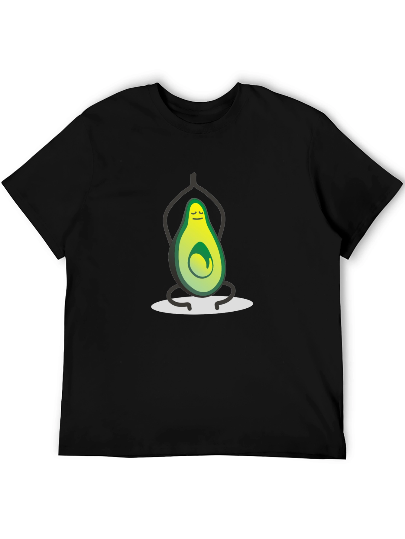 Zen Avocado T-Shirt - Funny Yoga Meditation Tee