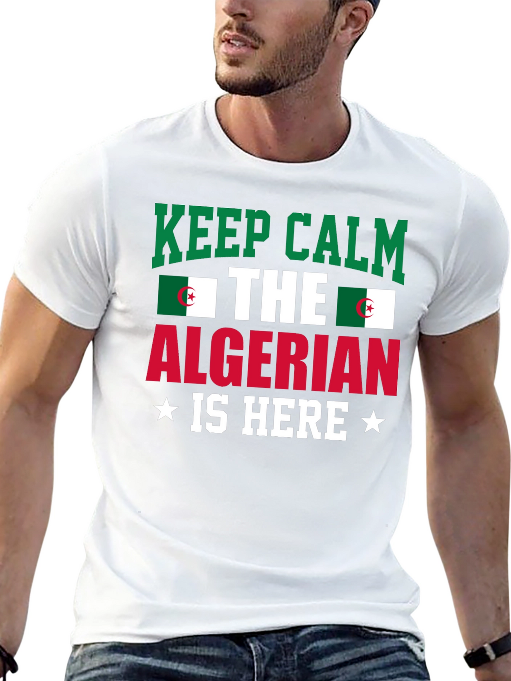 Keep Calm Algerian Is Here T-Shirt