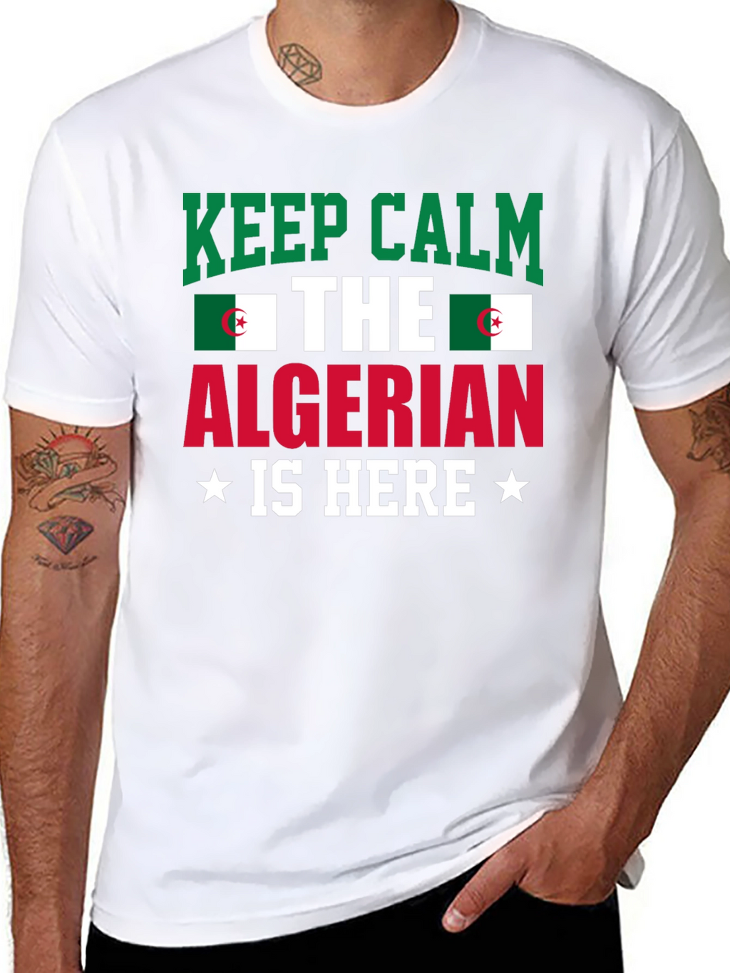 Keep Calm Algerian Is Here T-Shirt