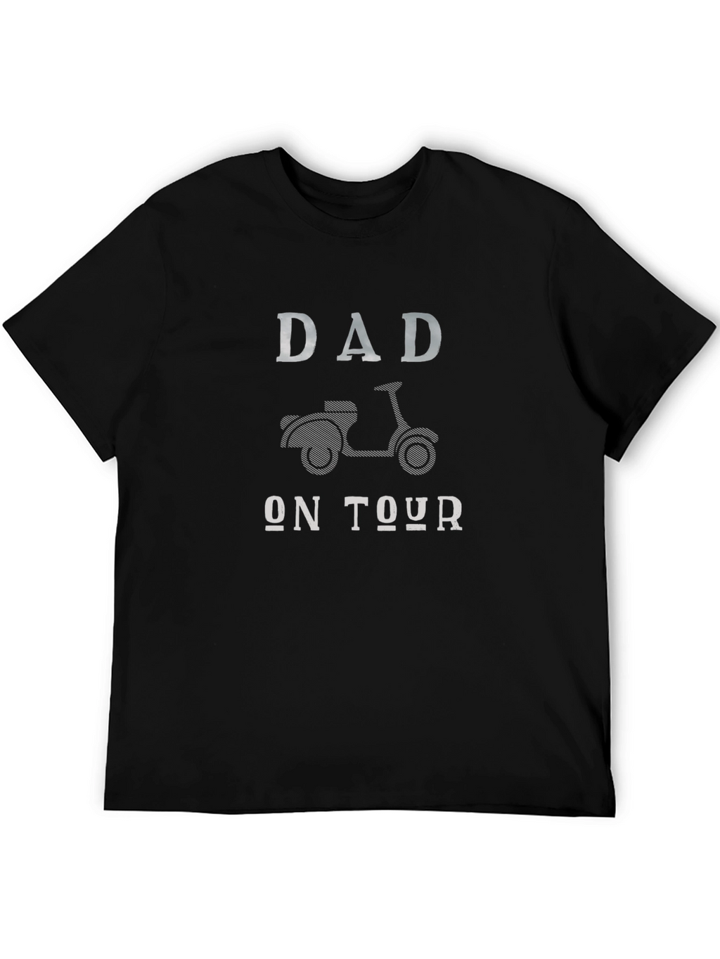 Dad On Tour Black T-Shirt