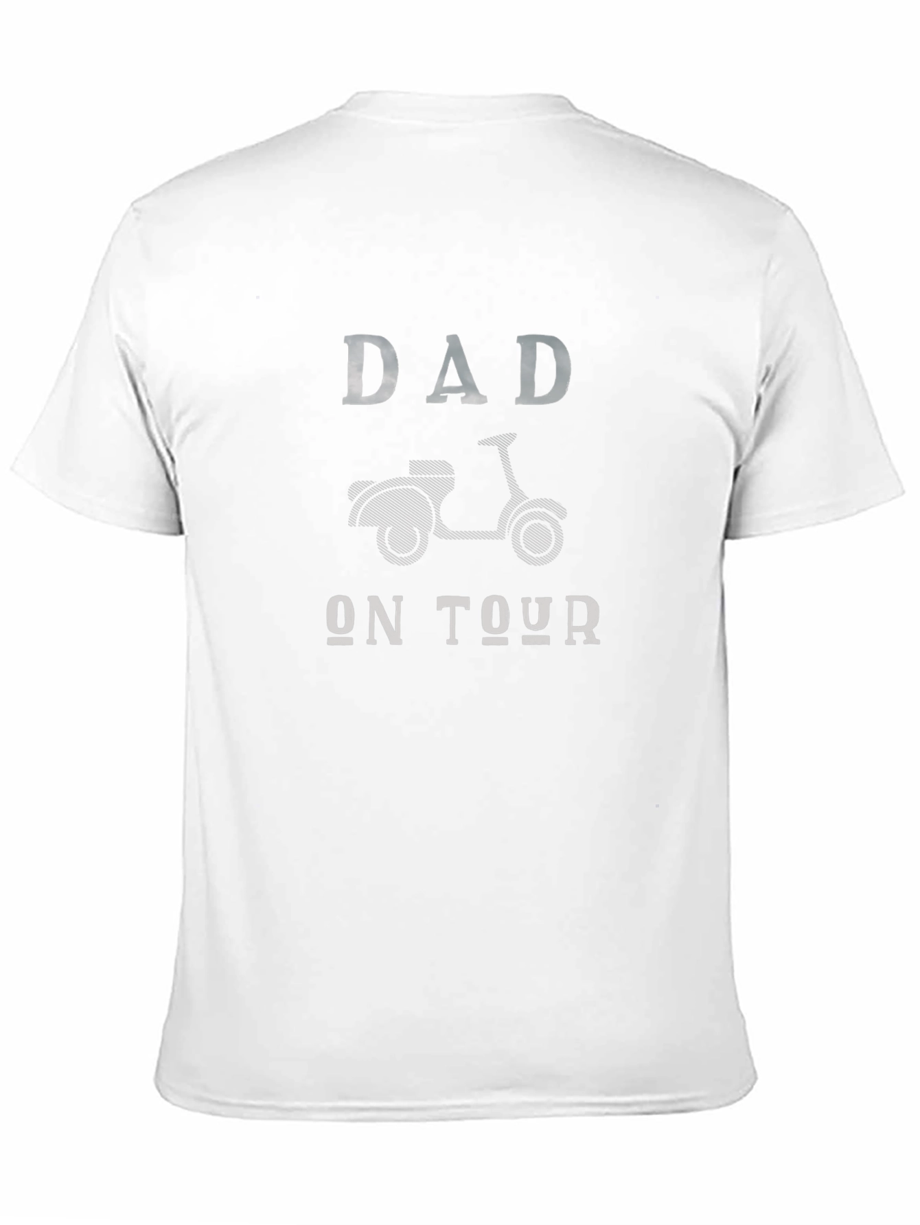 Dad On Tour Black T-Shirt