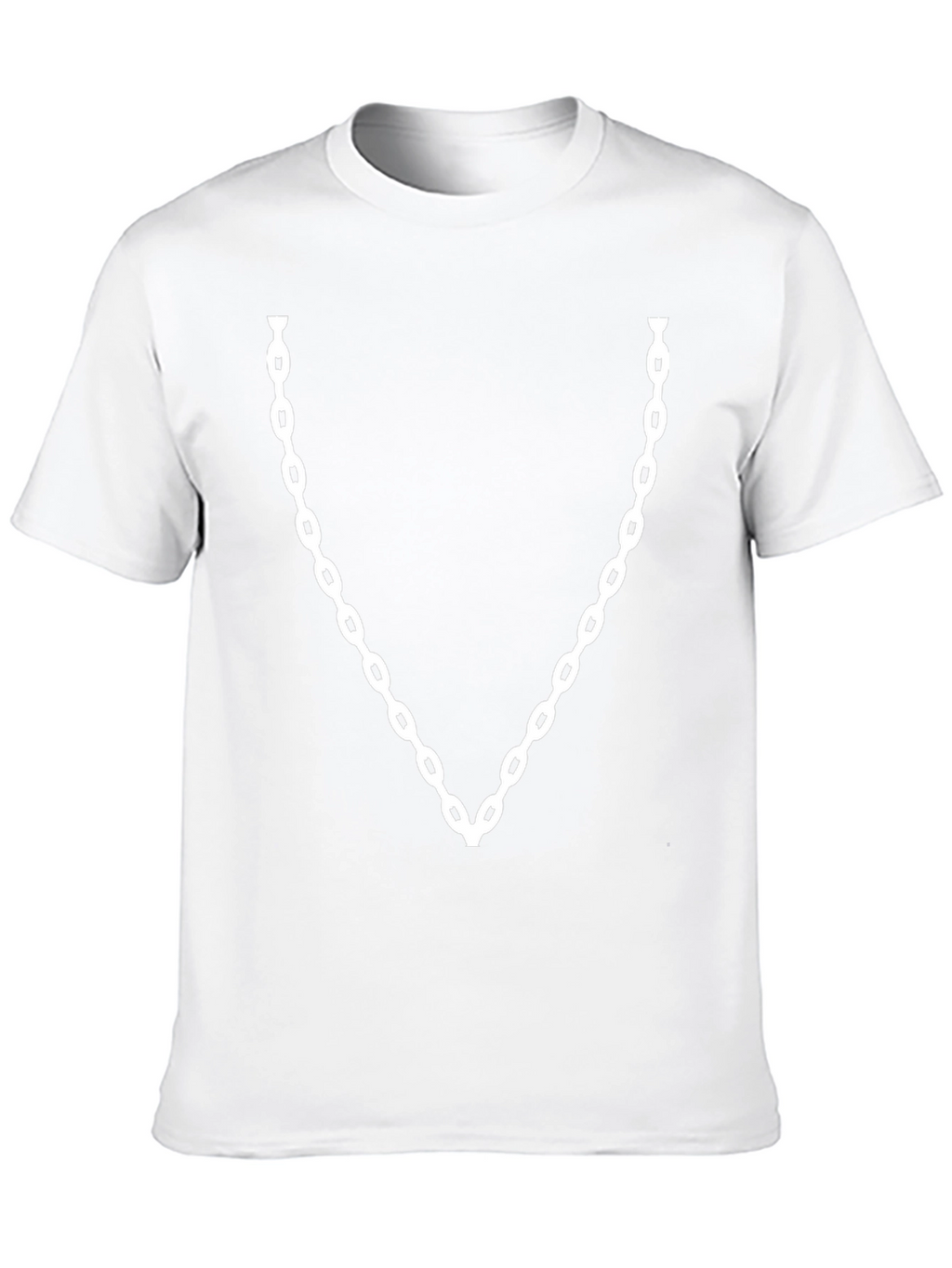 Chain Graphic Black T-Shirt - Cool Fashion Tee