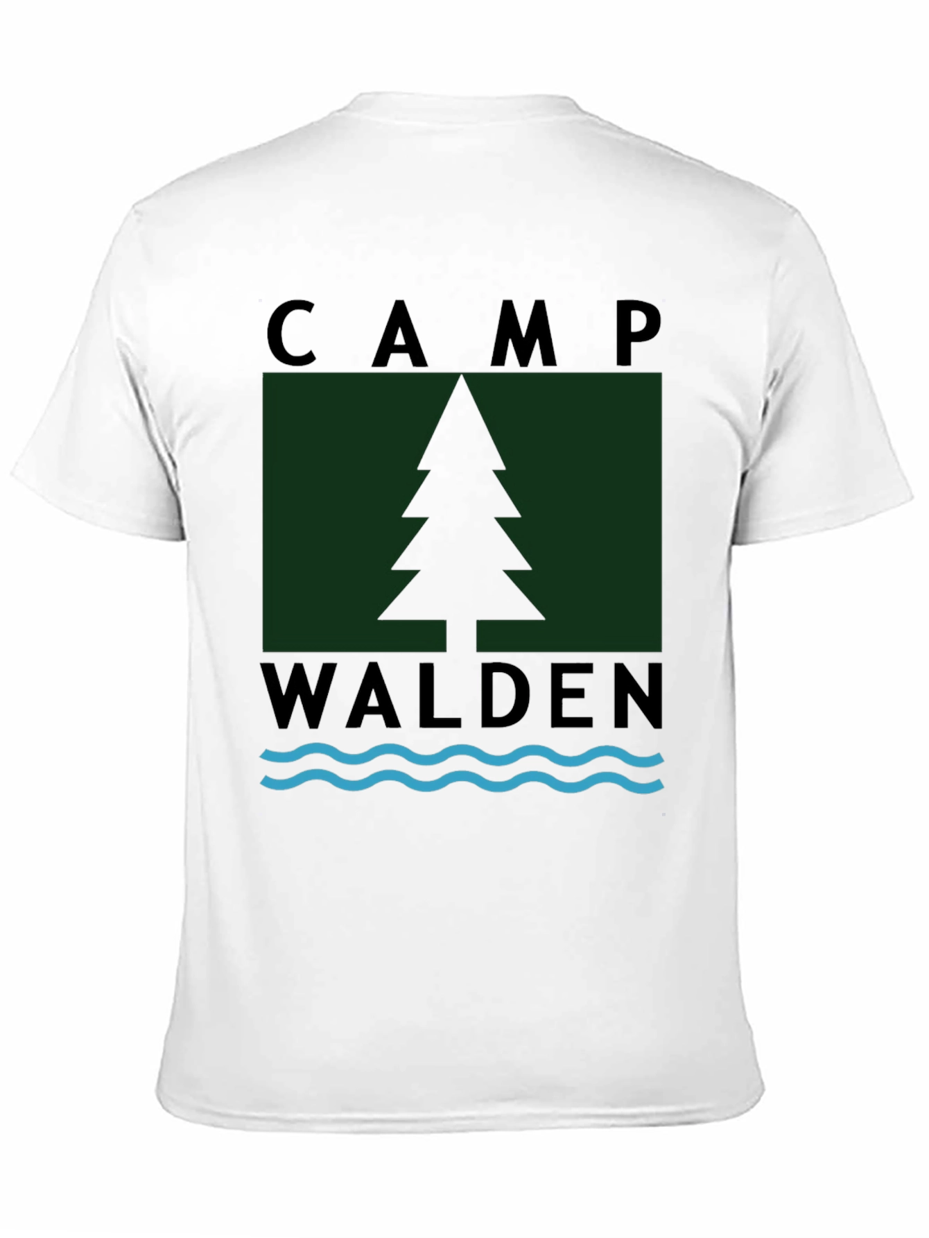 Camp Walden Graphic T-Shirt - Black